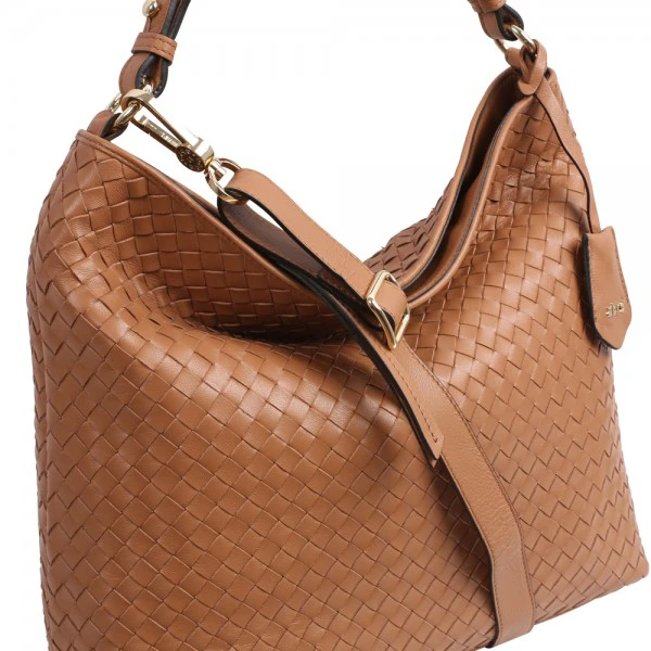 Hobo bag ELVI small Piuma Weaving