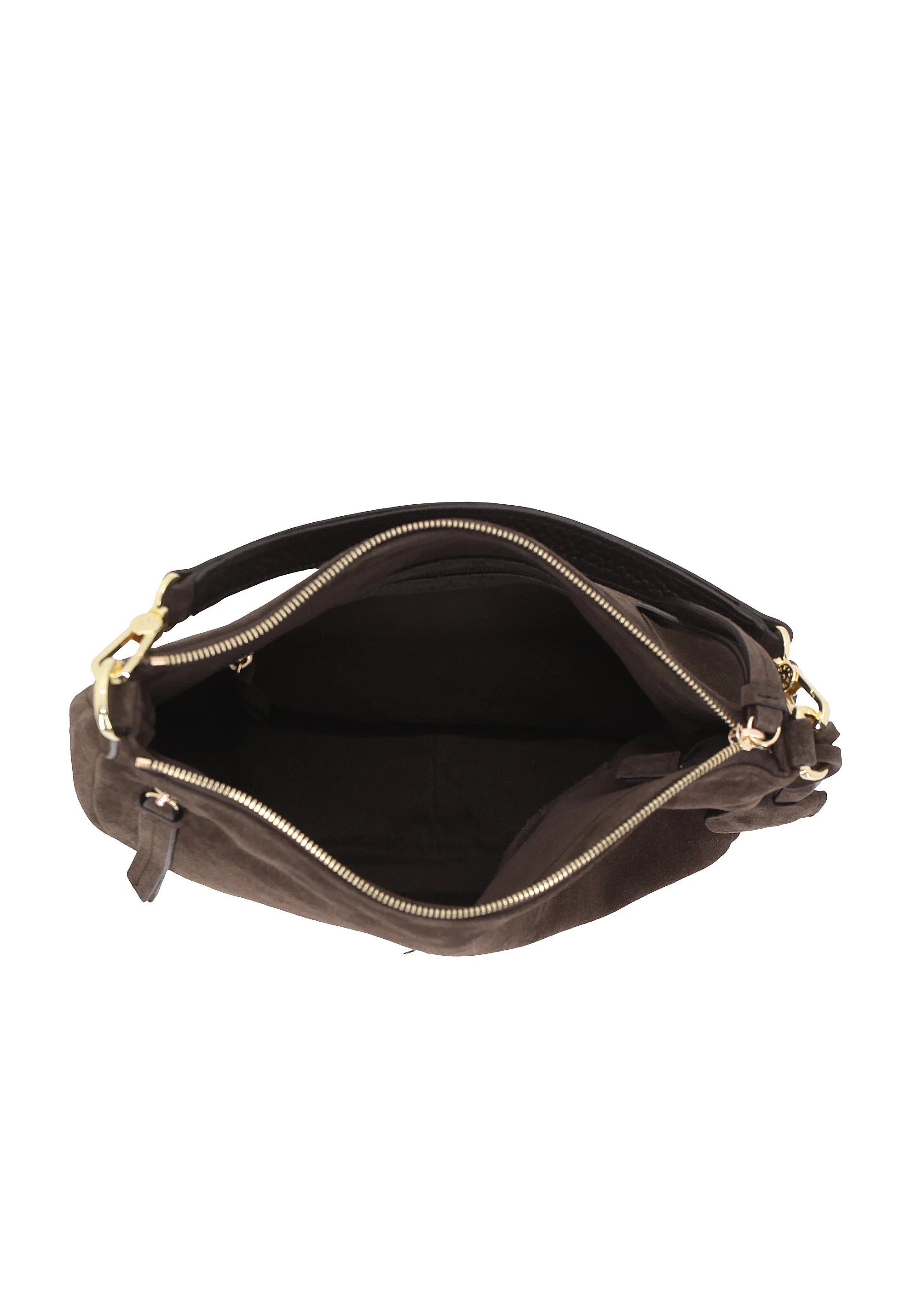 Beutel JUNA small Leder Suede