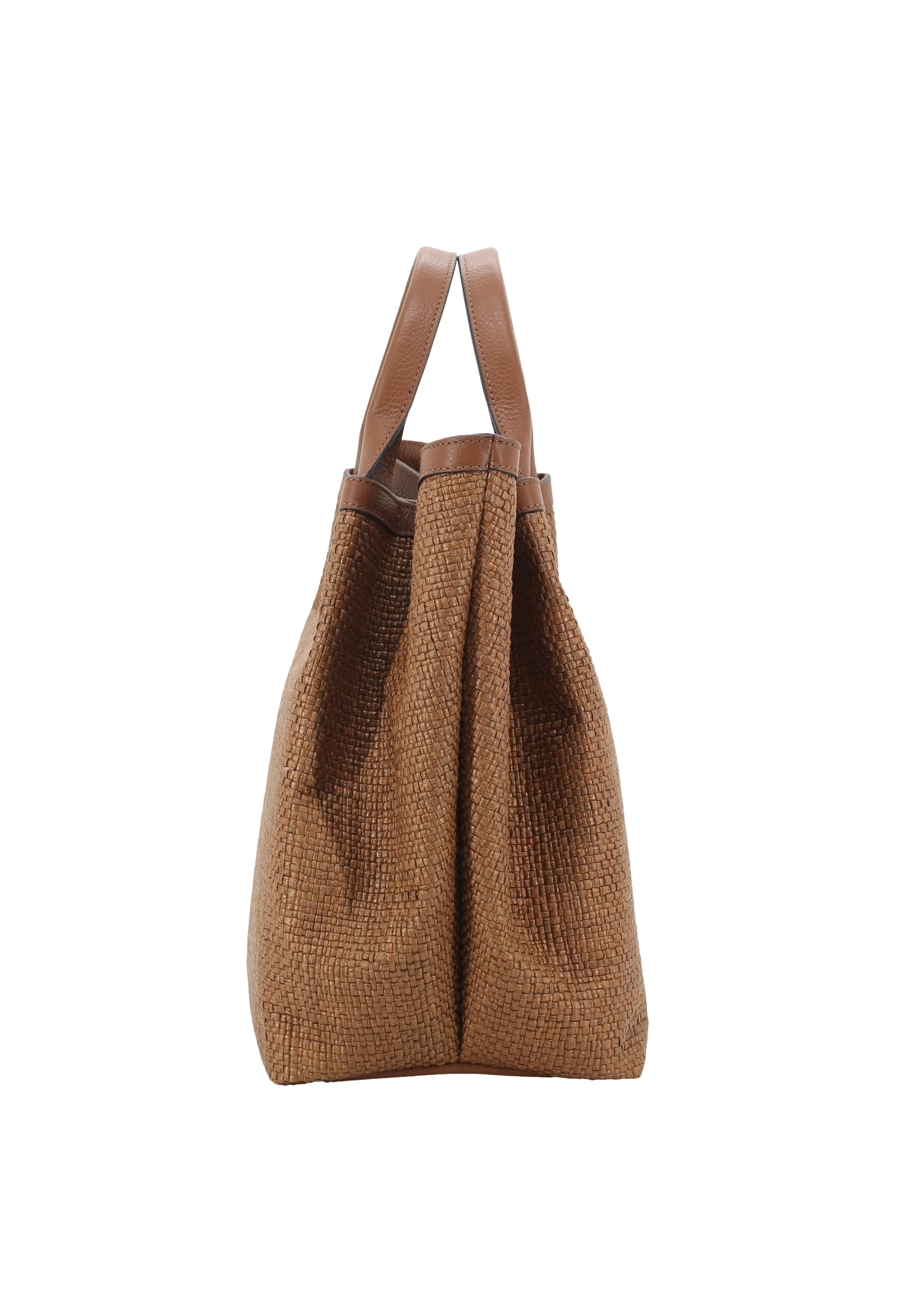 Shopper ESSENTIAL medium Raffia intreccio