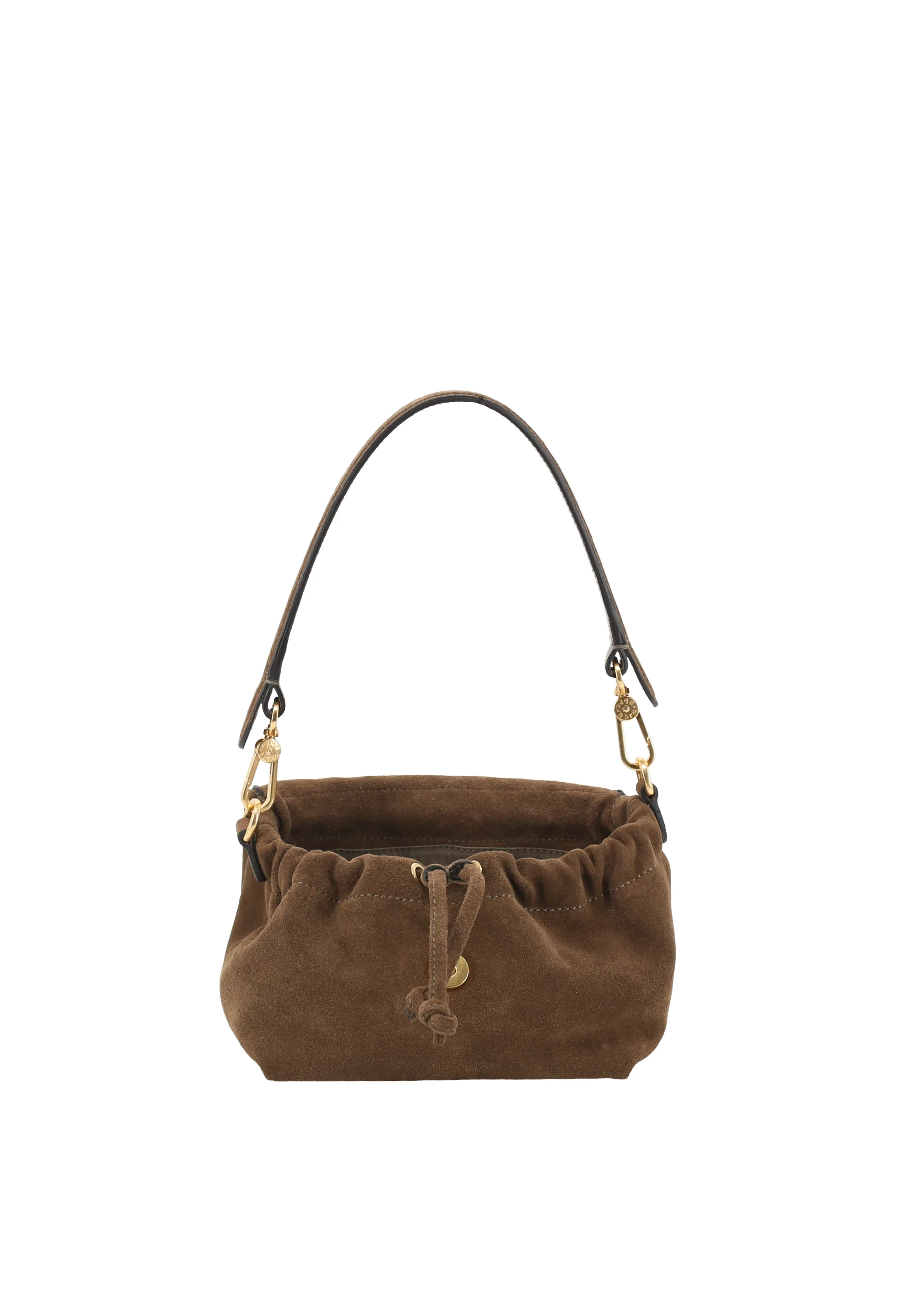shoulder bag TEMI small Leather Suede