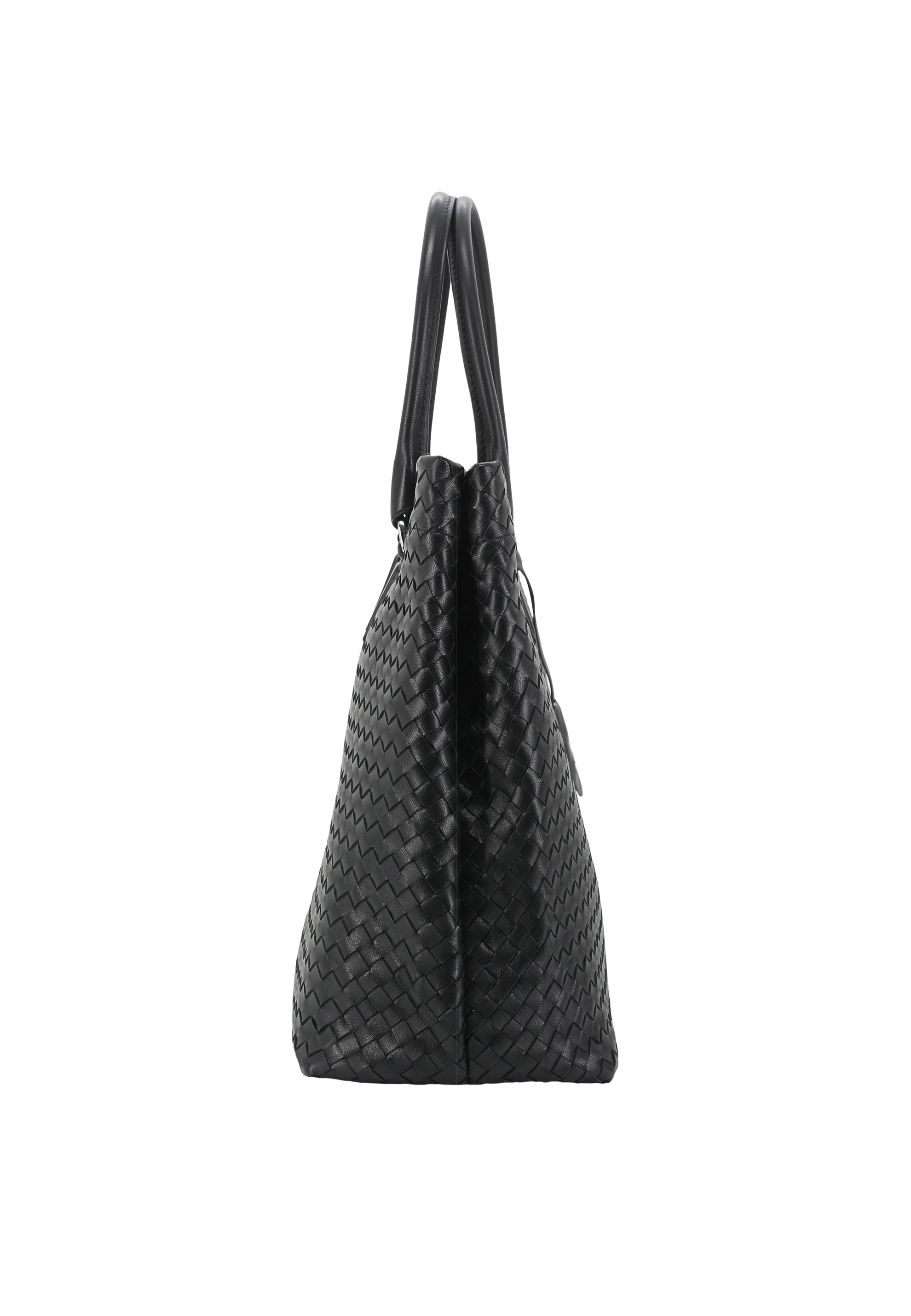 Shopper ROOFTOP Leder Piuma weaving