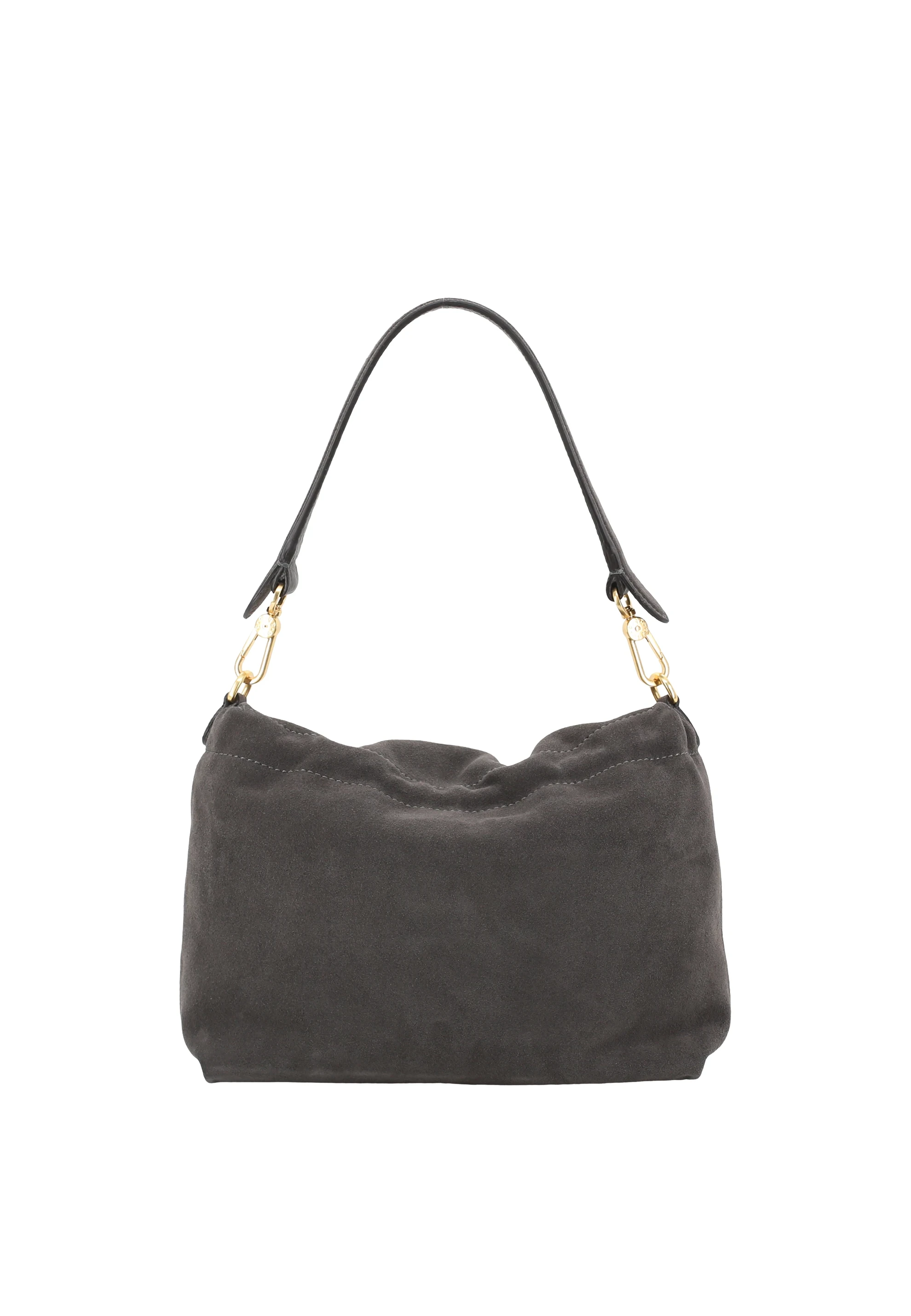shoulder bag TEMI medium Leather Suede