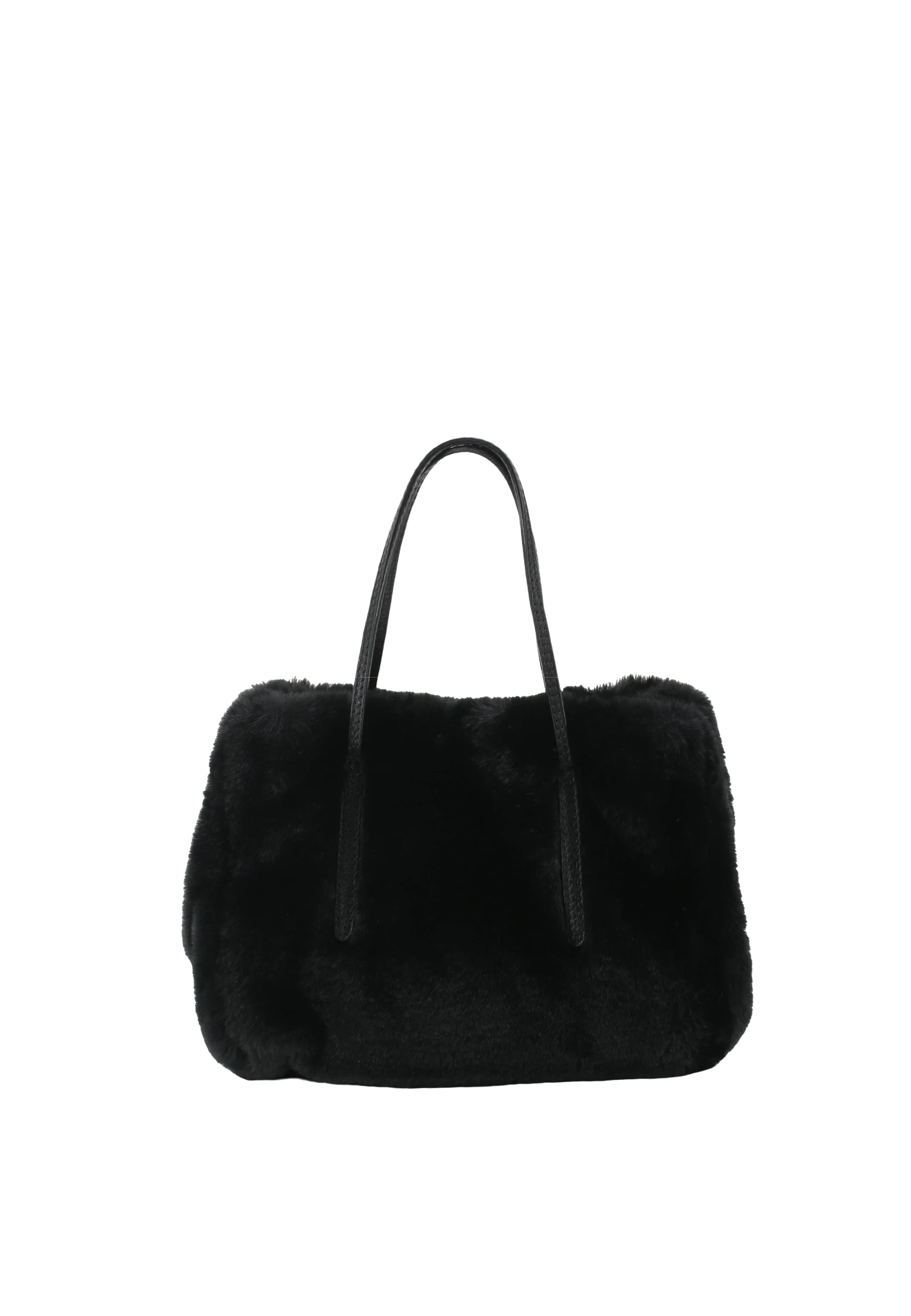 Handtasche NOELLE Leder Eco Fur