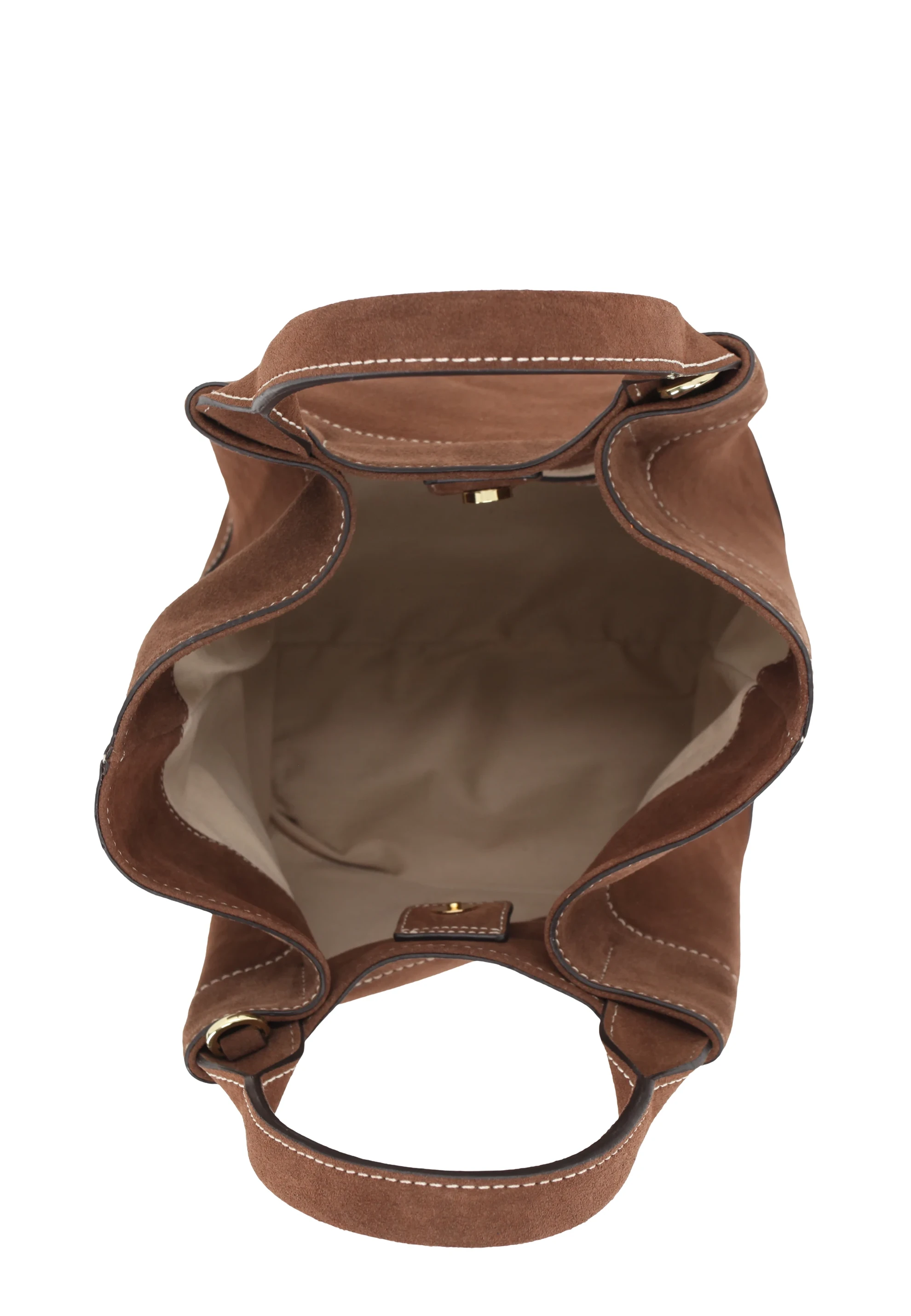 Shopper ESSENTIAL medium Piel Suede/piel