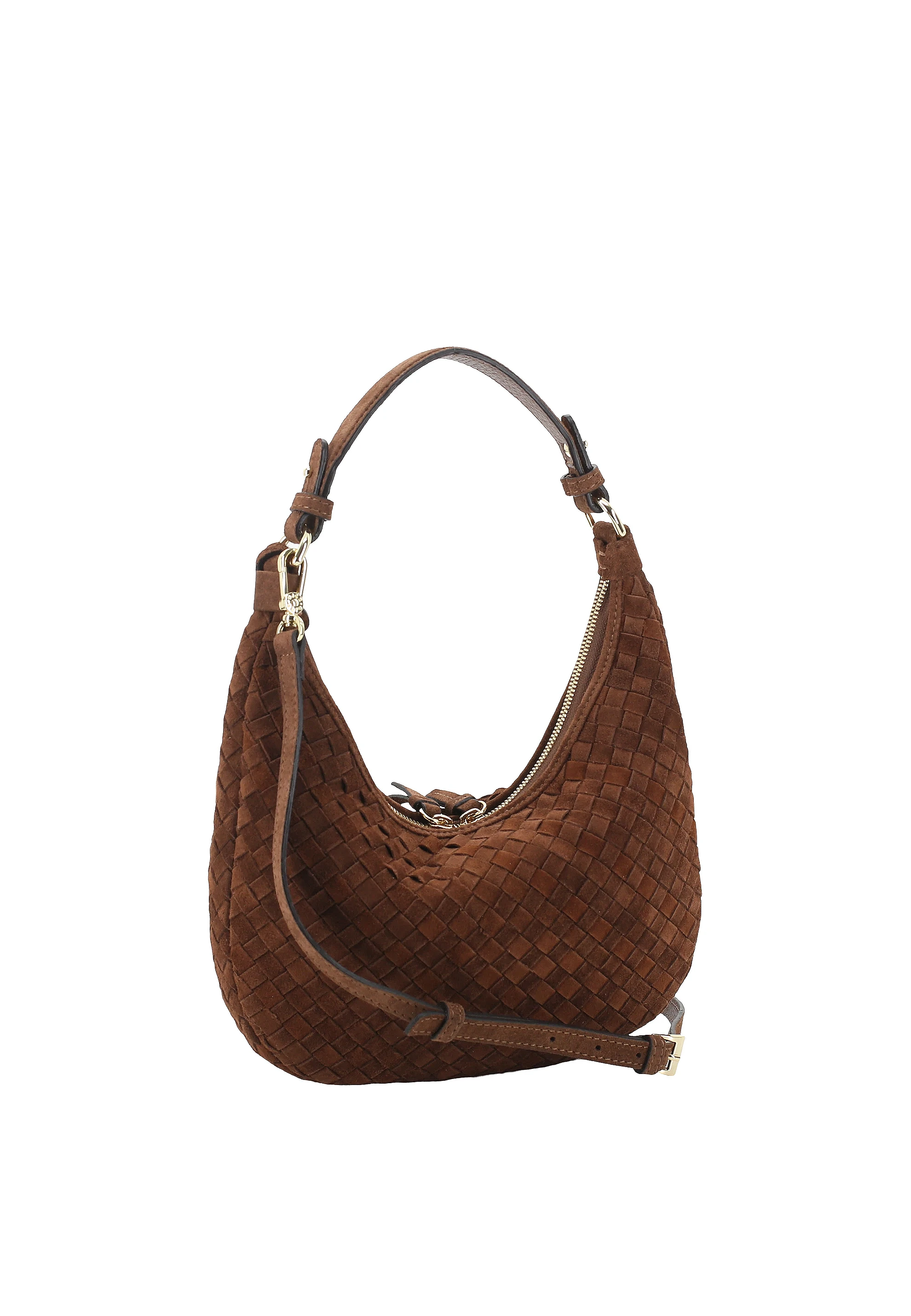 Sacca NANA mini Pelle Suede woven