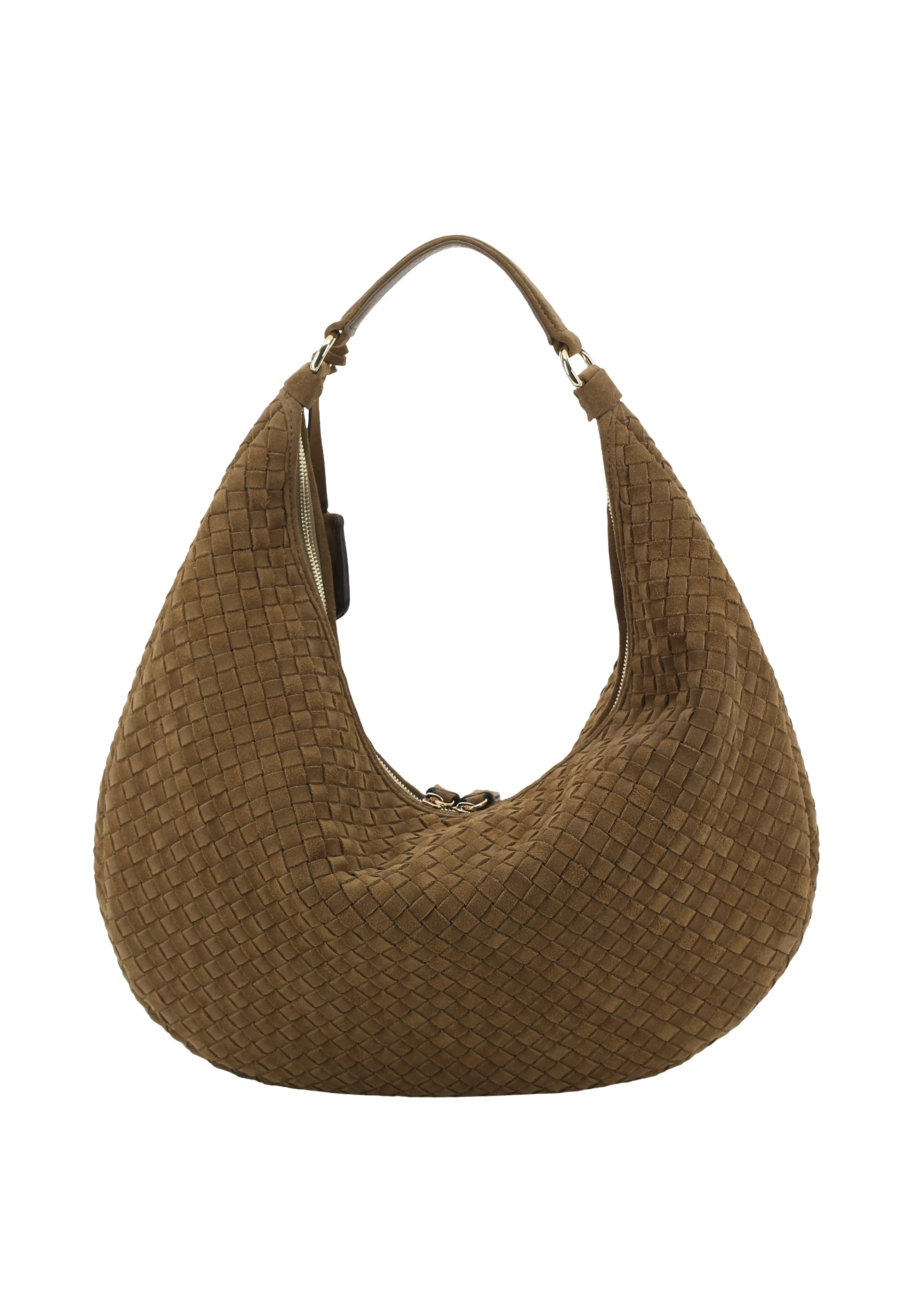 Sacca NANA Pelle Suede weaving