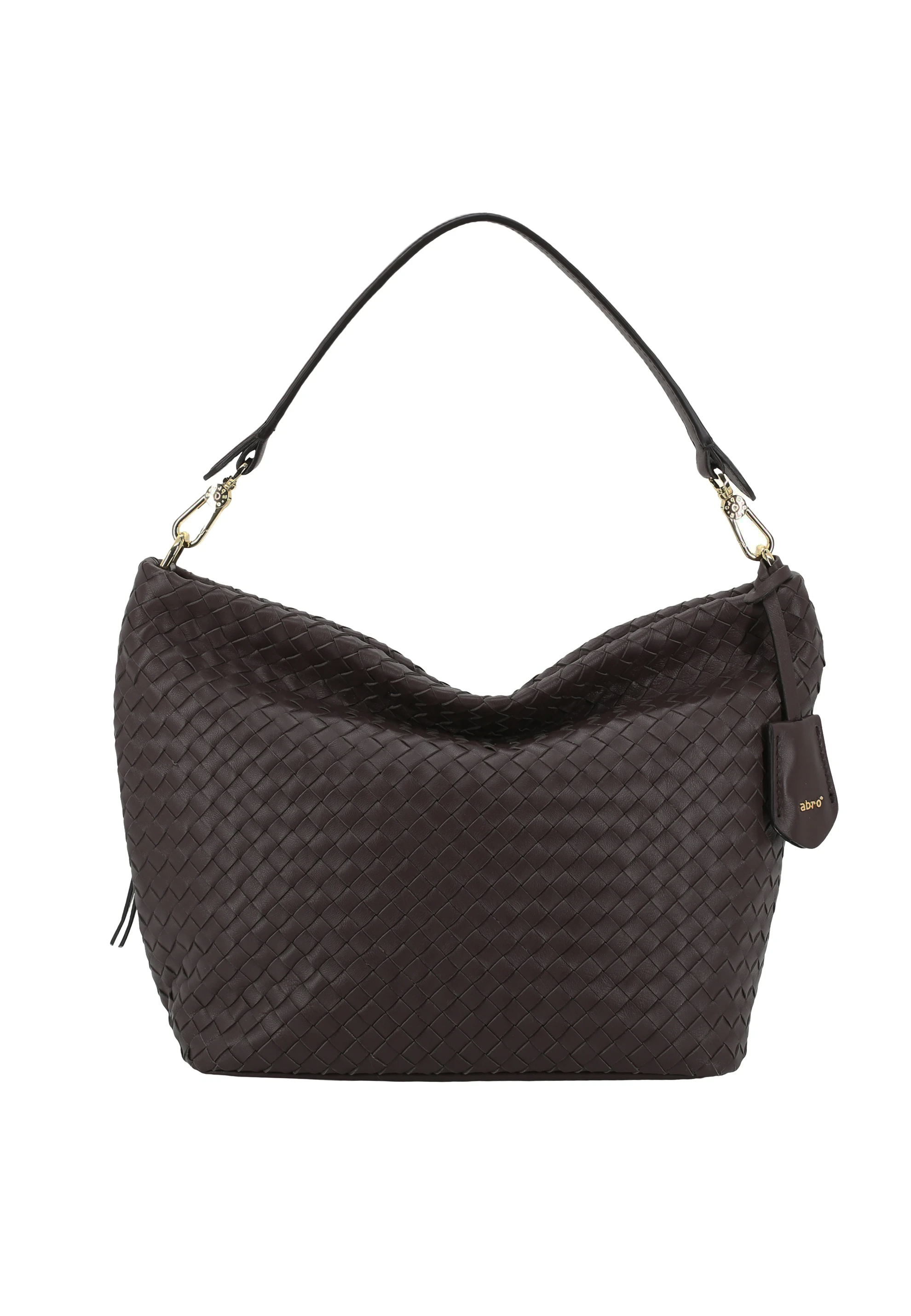 Beutel EBONY BIG Leder Piuma Opaco