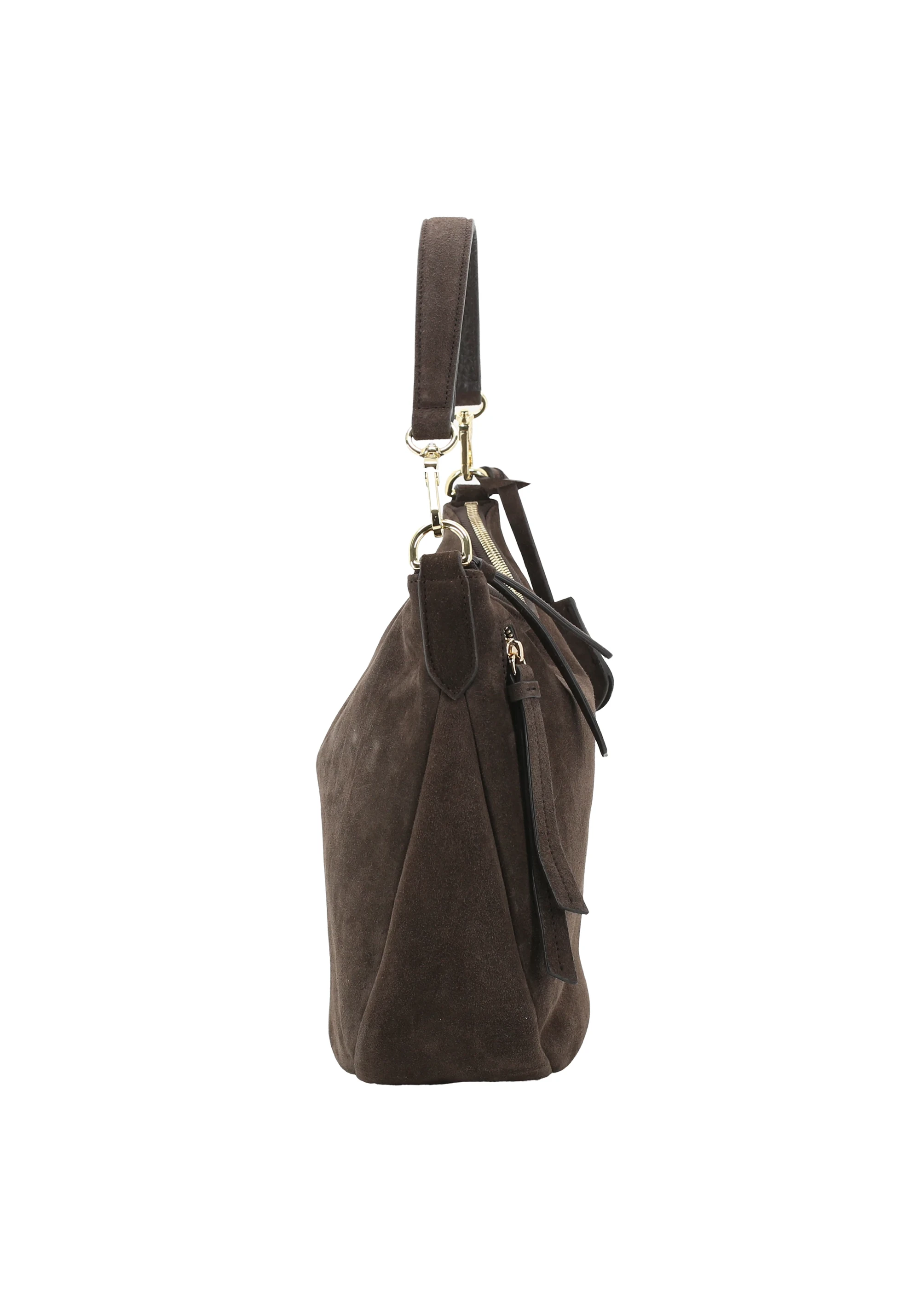 Beutel JUNA small Leder Suede