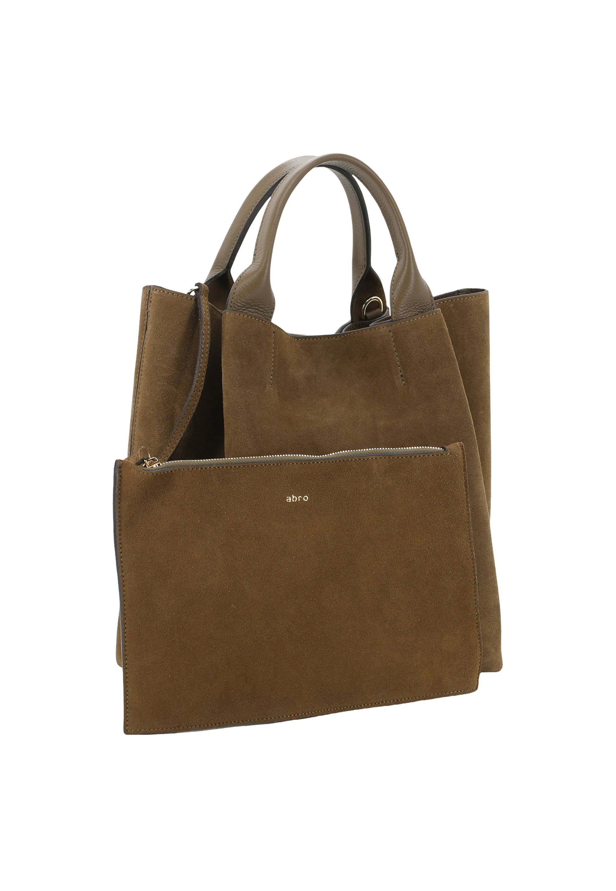Shopper ESSENTIAL medium Leder Suede