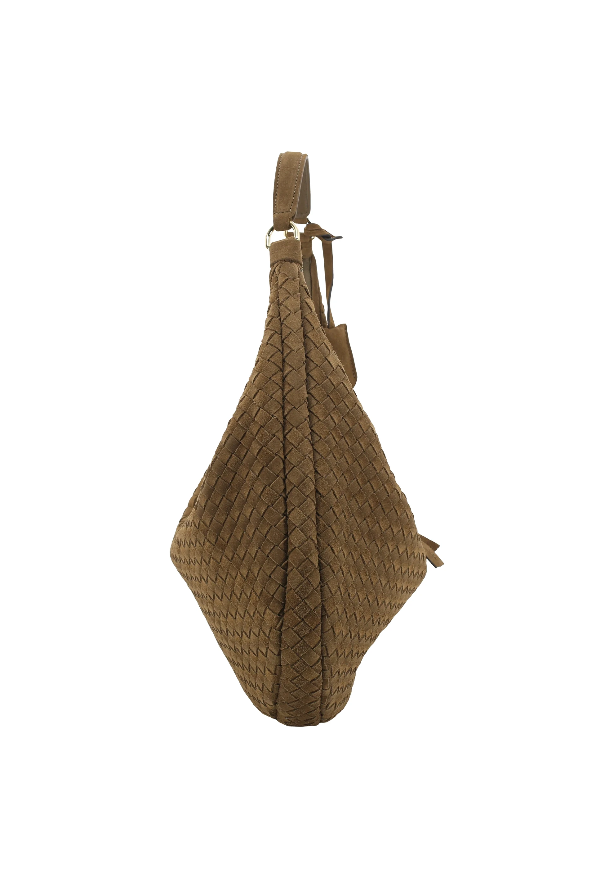 Sacca NANA Pelle Suede weaving