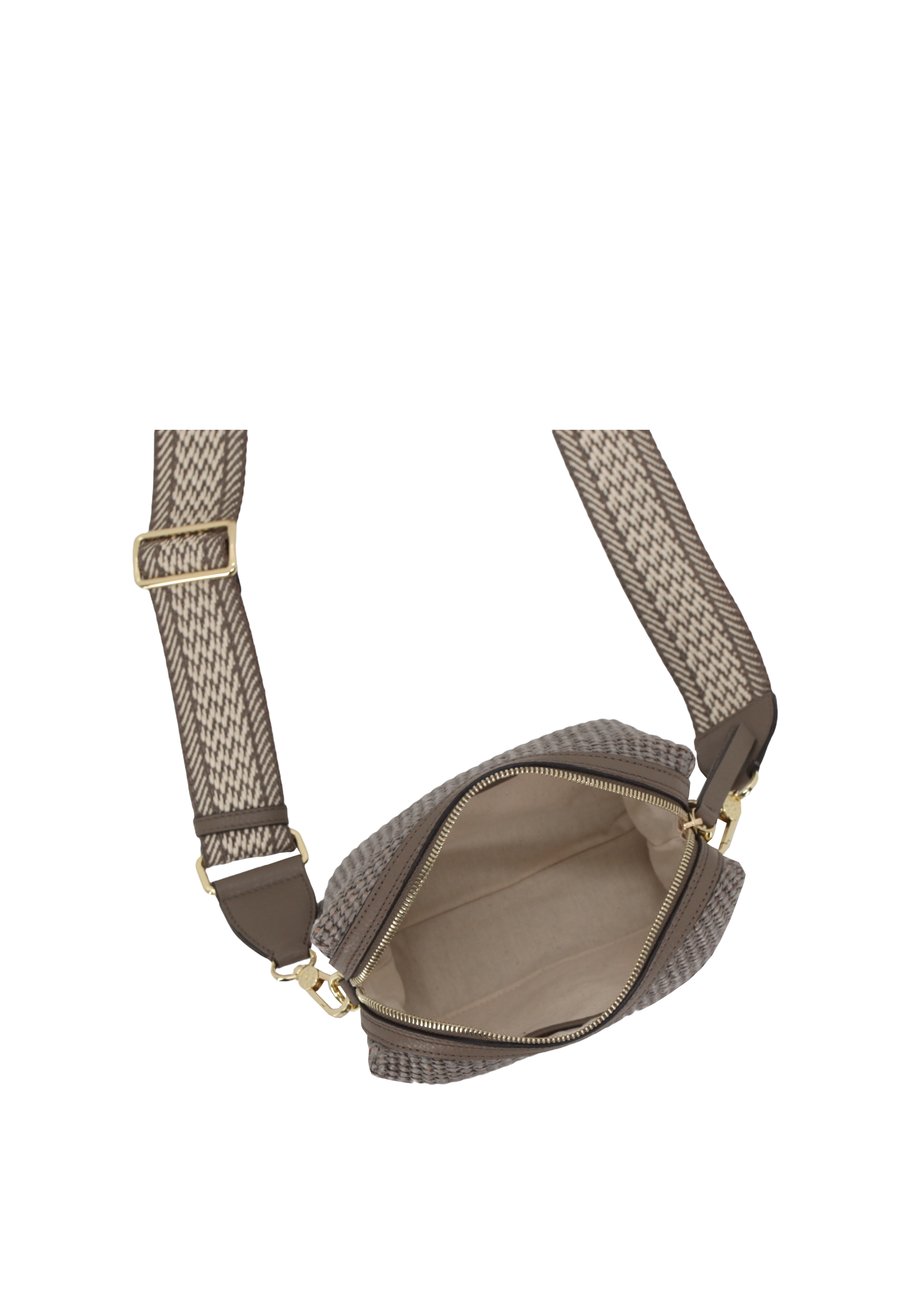 Umhängetasche KAIA Stoff Raffia