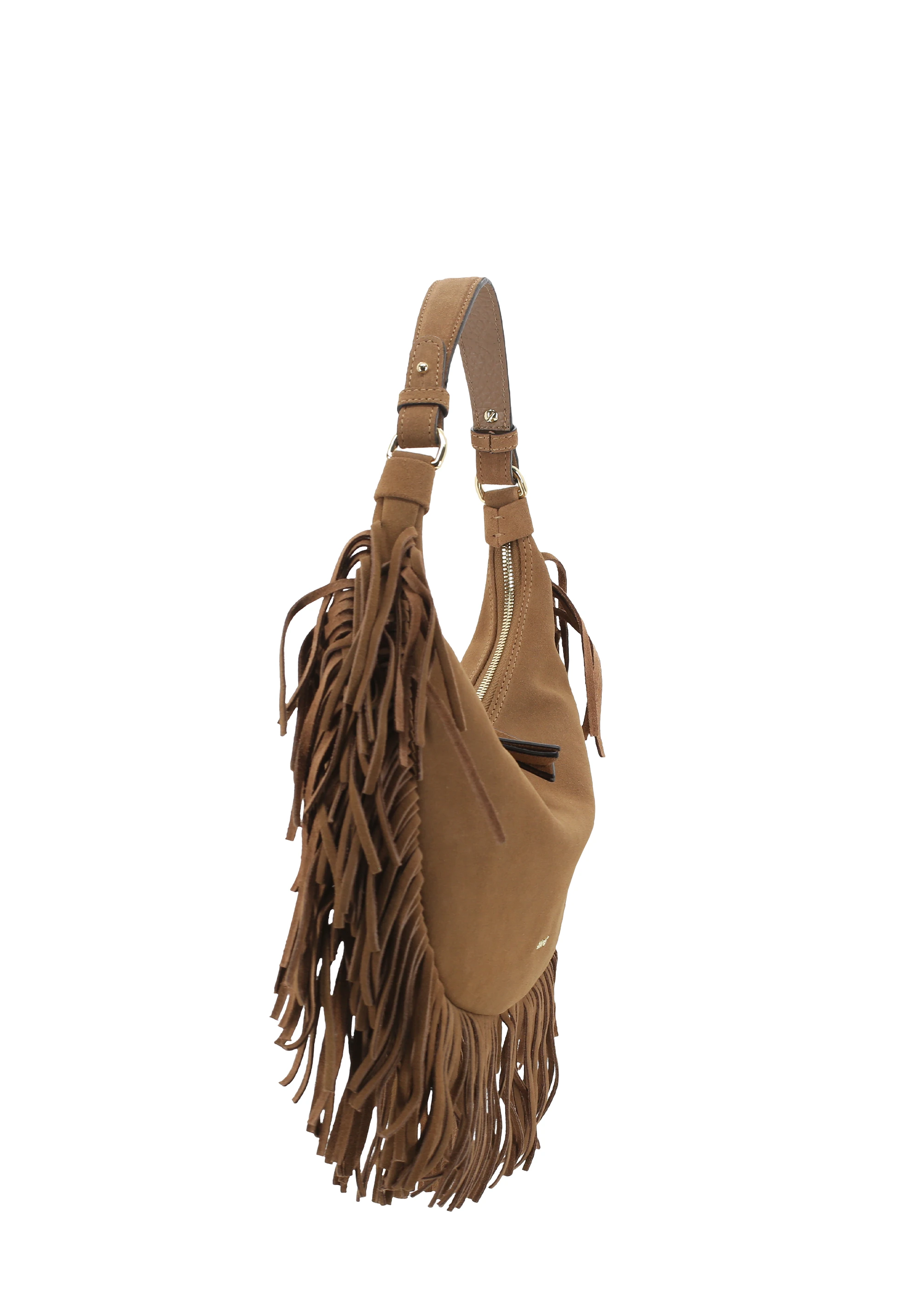 Sacca NANA small Pelle Suede fringes