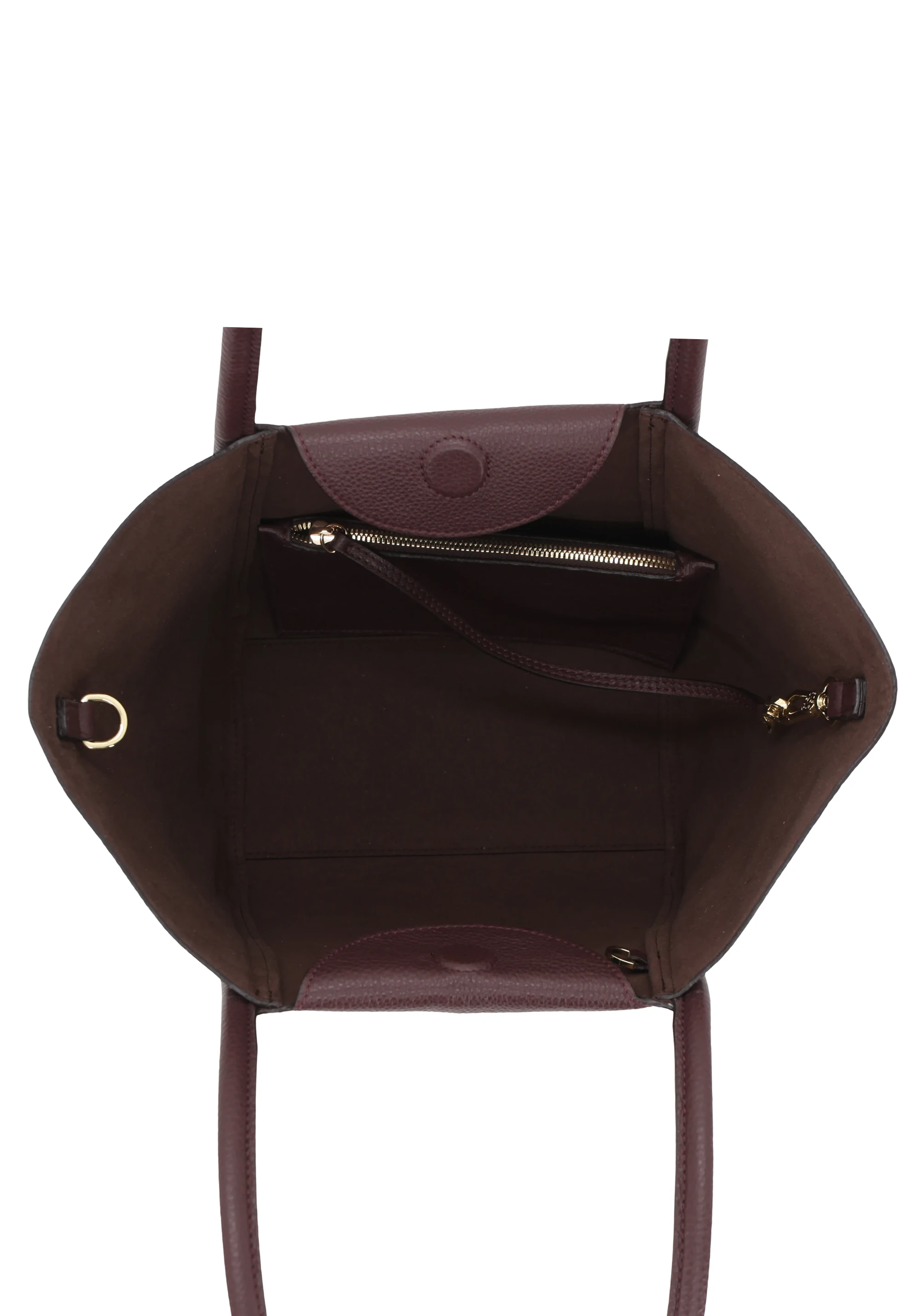 shopper WILLOW small Leather Agave