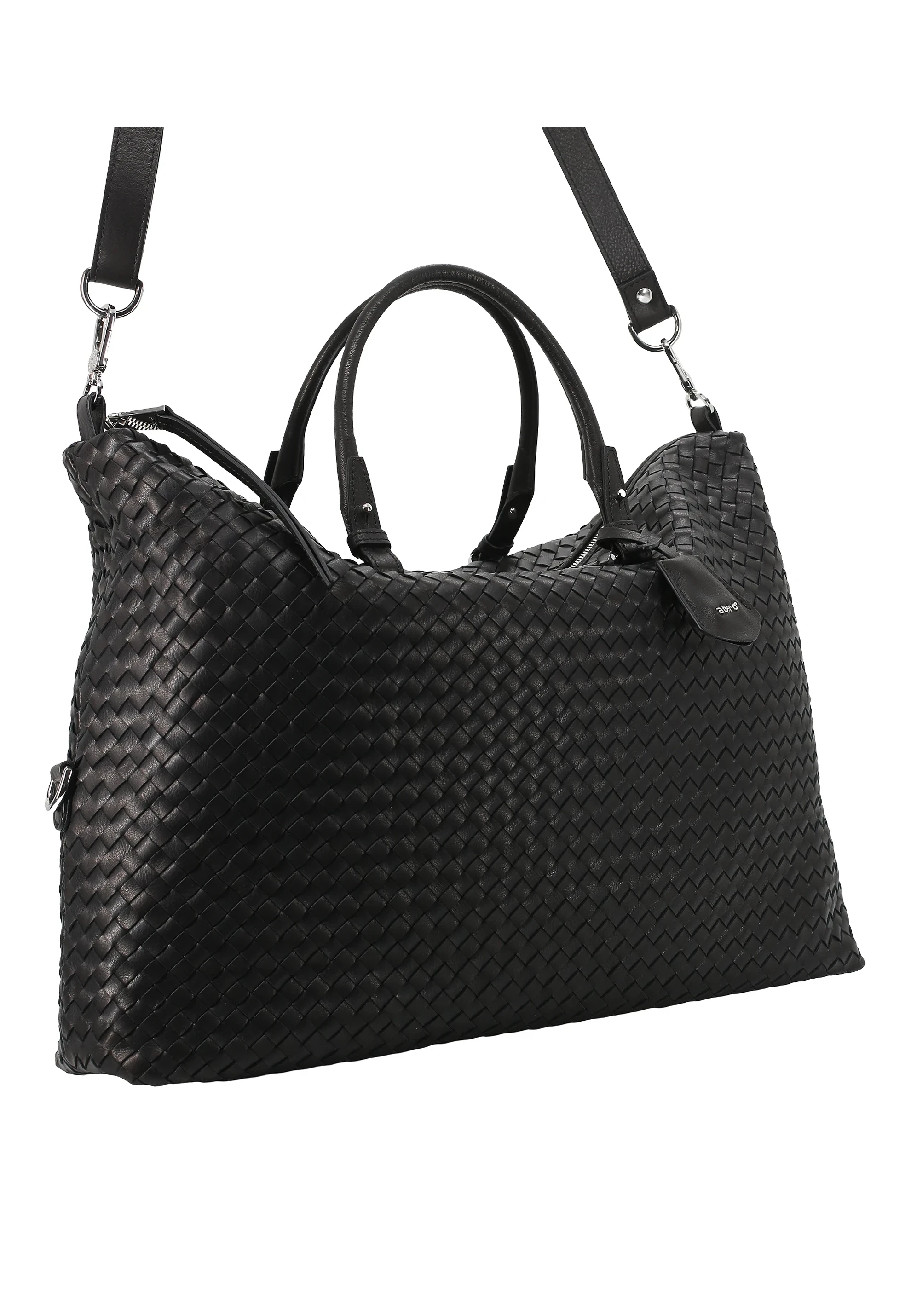 shopper CARRY BIG Leather Savage Woven