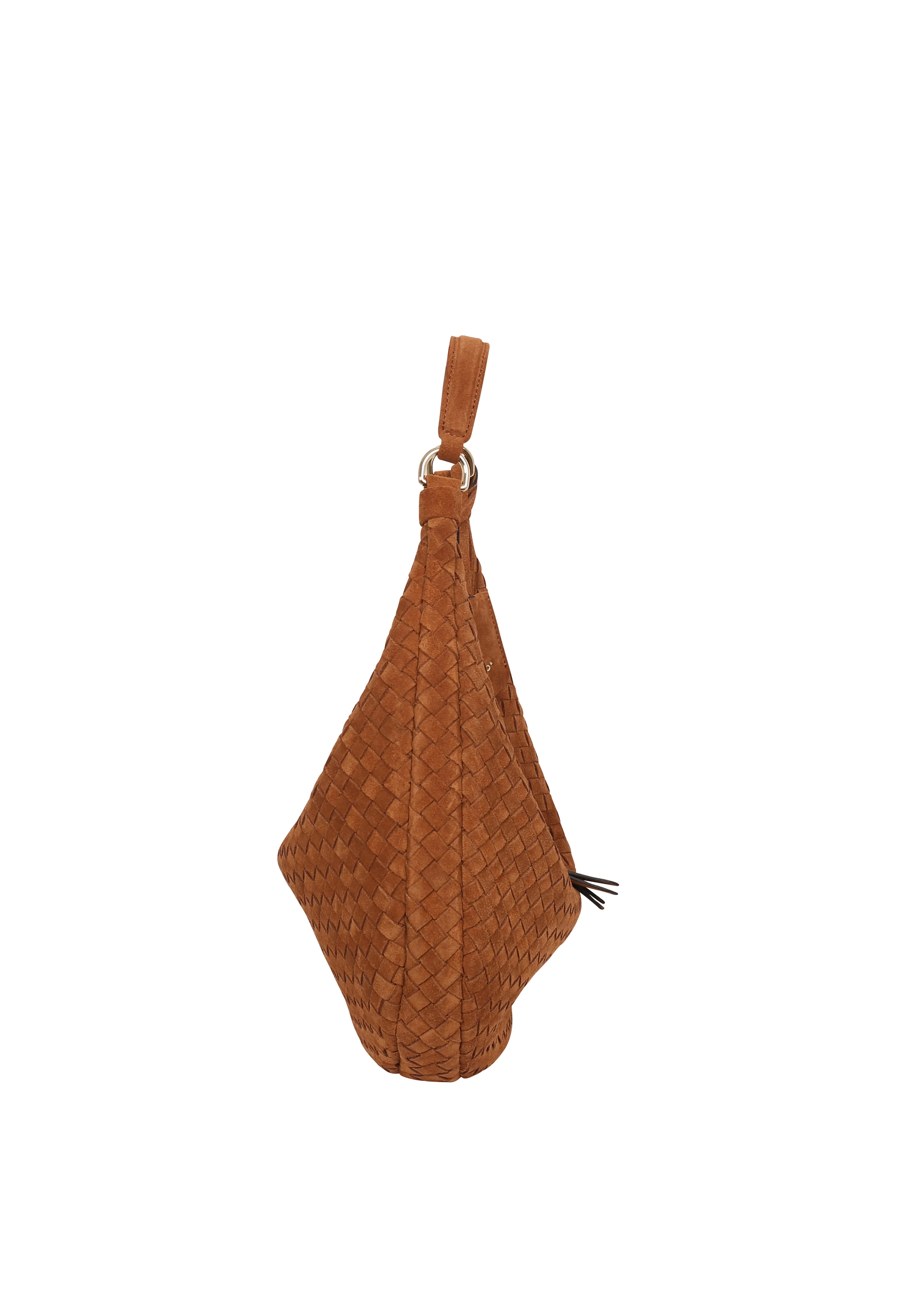 Hobo NANA small Leather Suede woven