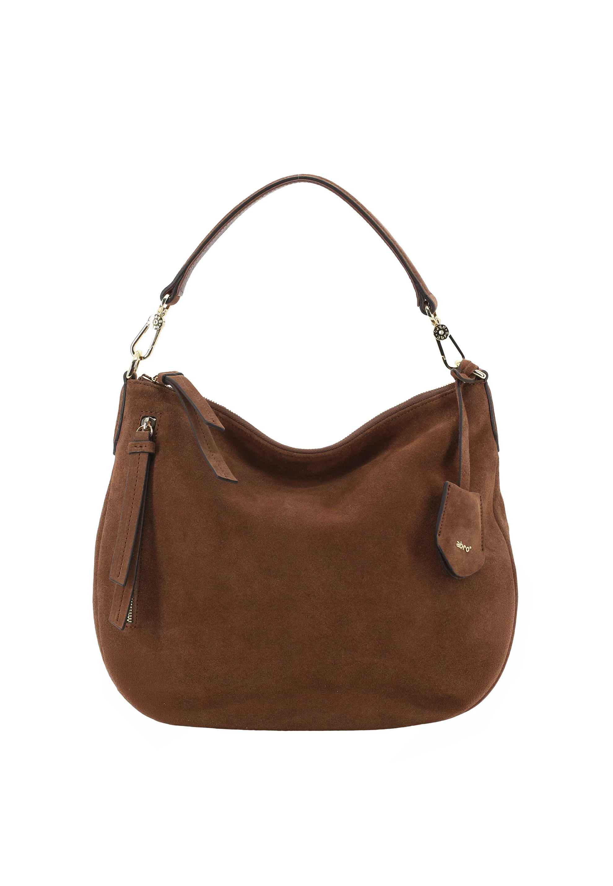 Beutel JUNA small Leder Suede