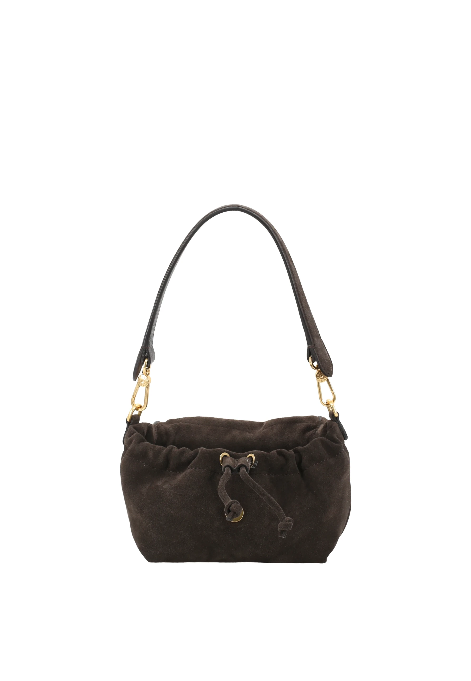 shoulder bag TEMI small Leather Suede