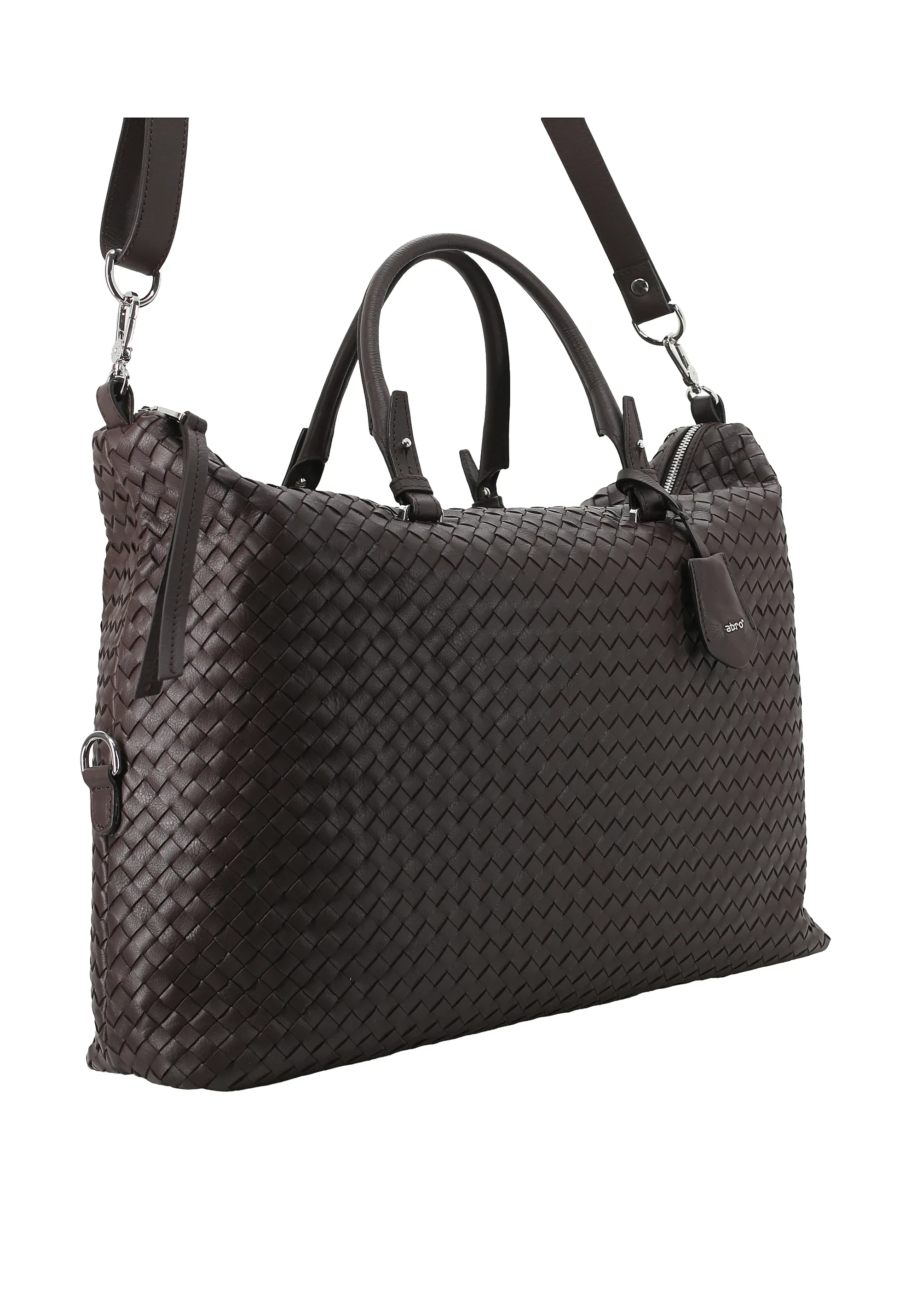 shopper CARRY BIG Leather Savage Woven
