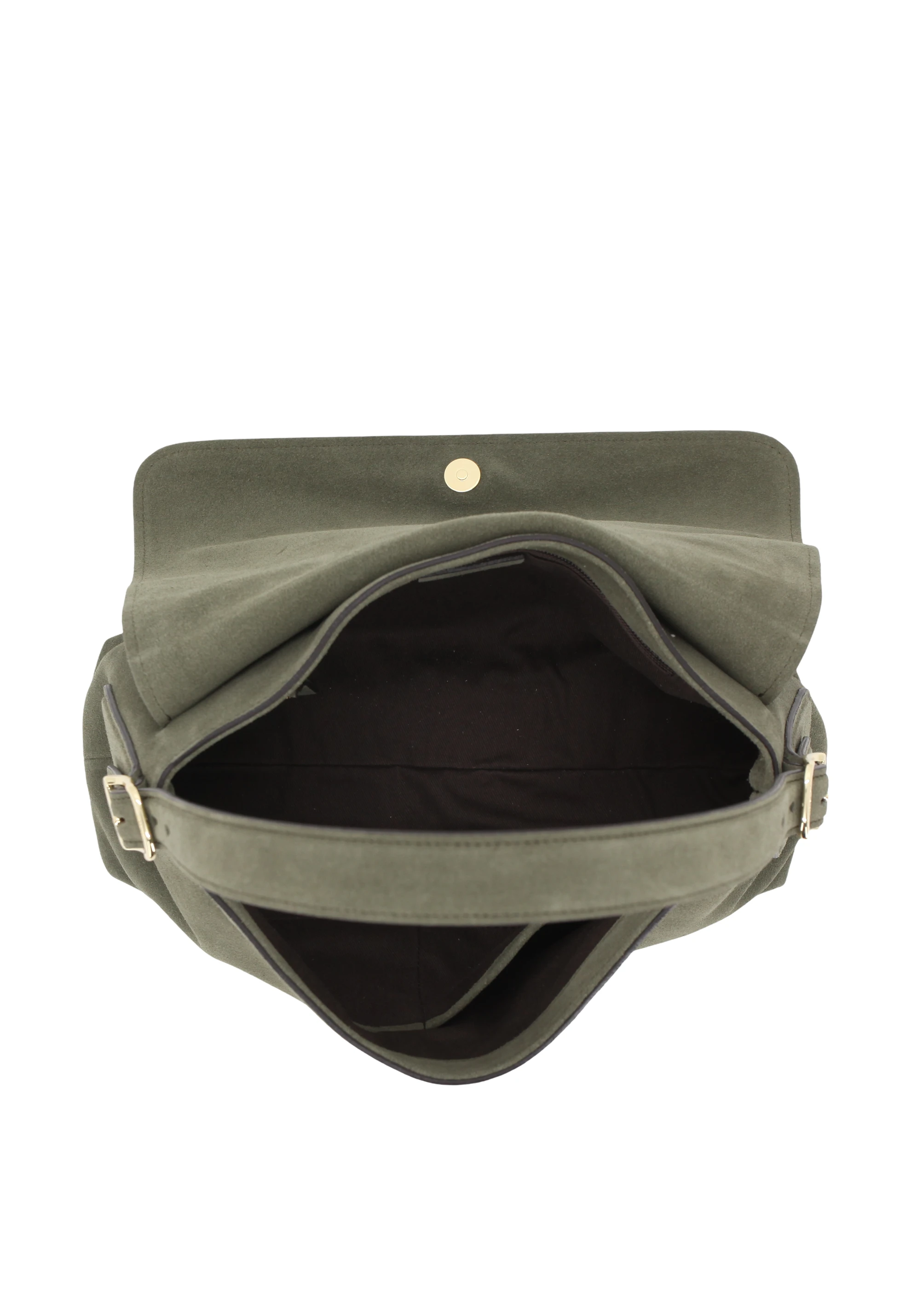 Schultertasche  CARINA Leder Suede