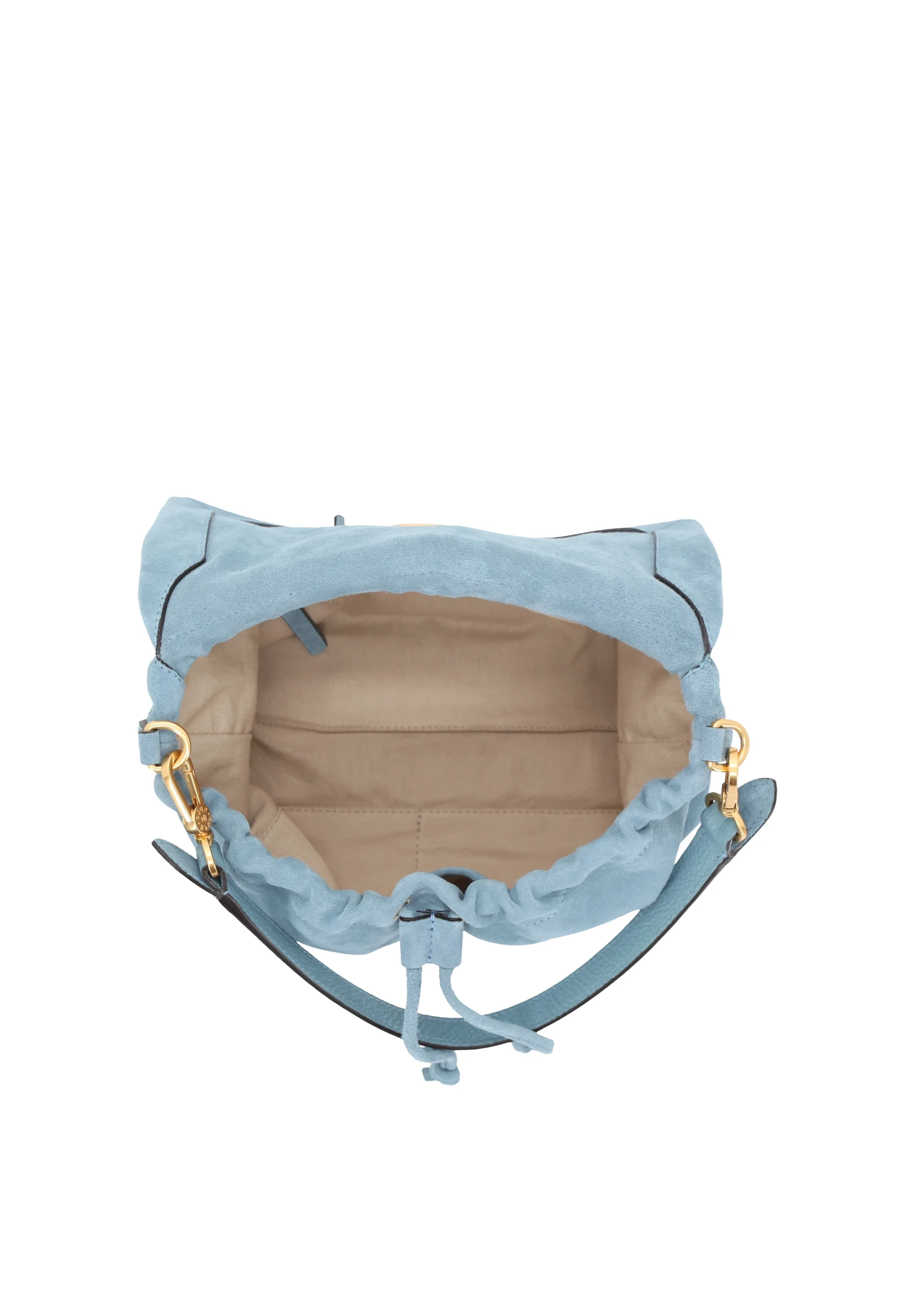 borsa a spalla TEMI medium Pelle Suede