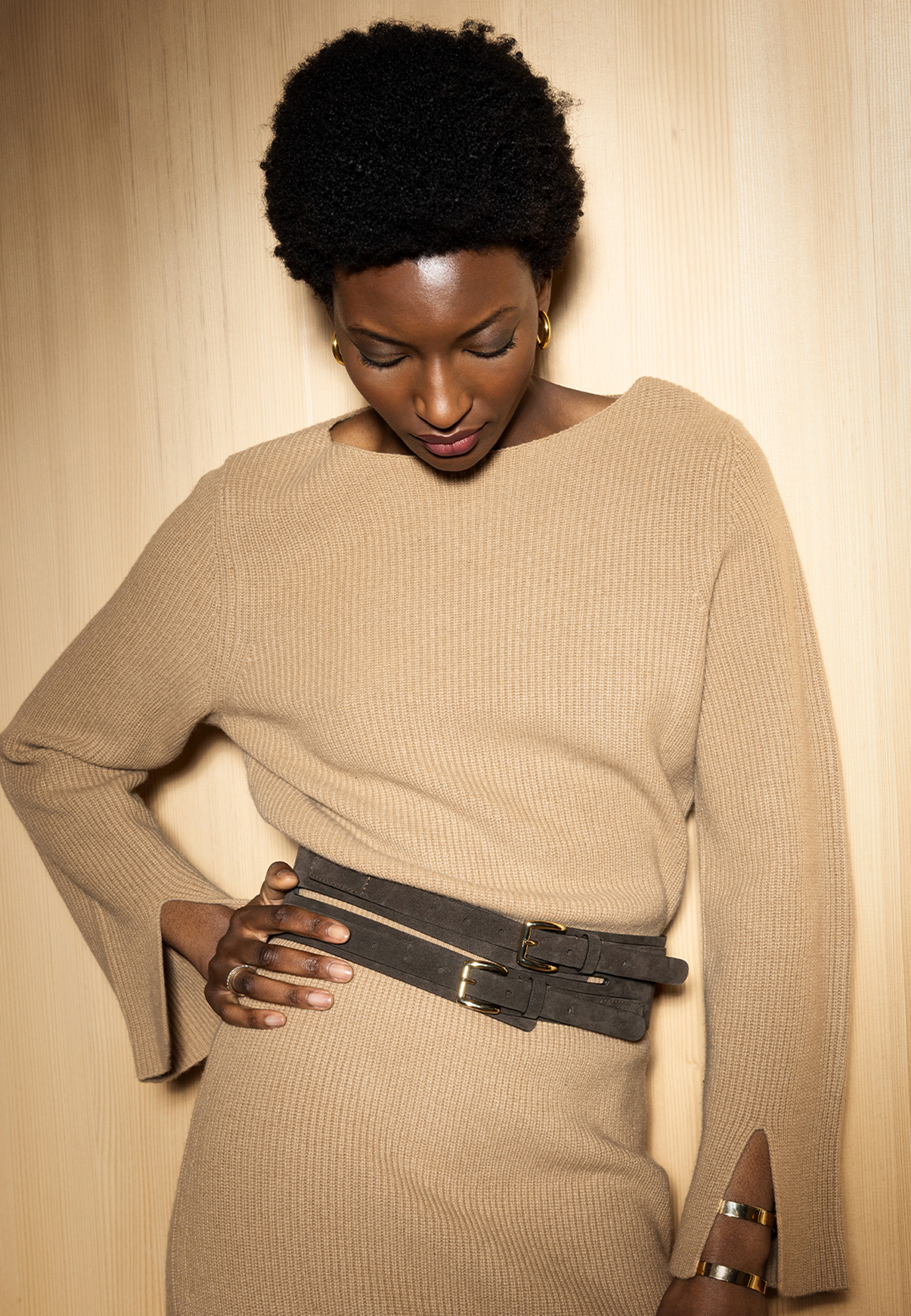 Ceinture Cuir Suede