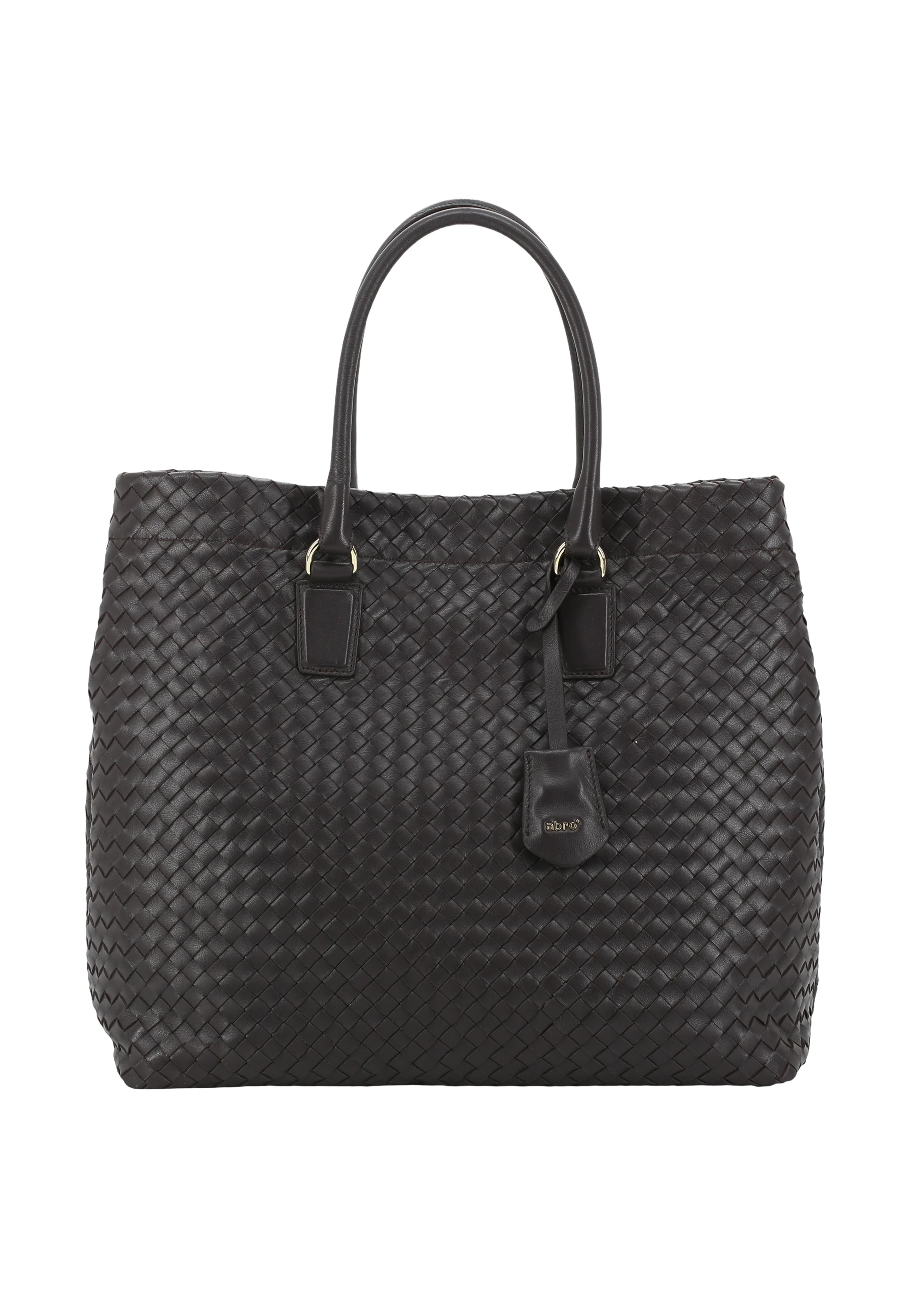 Shopper ROOFTOP Leather Piuma weaving