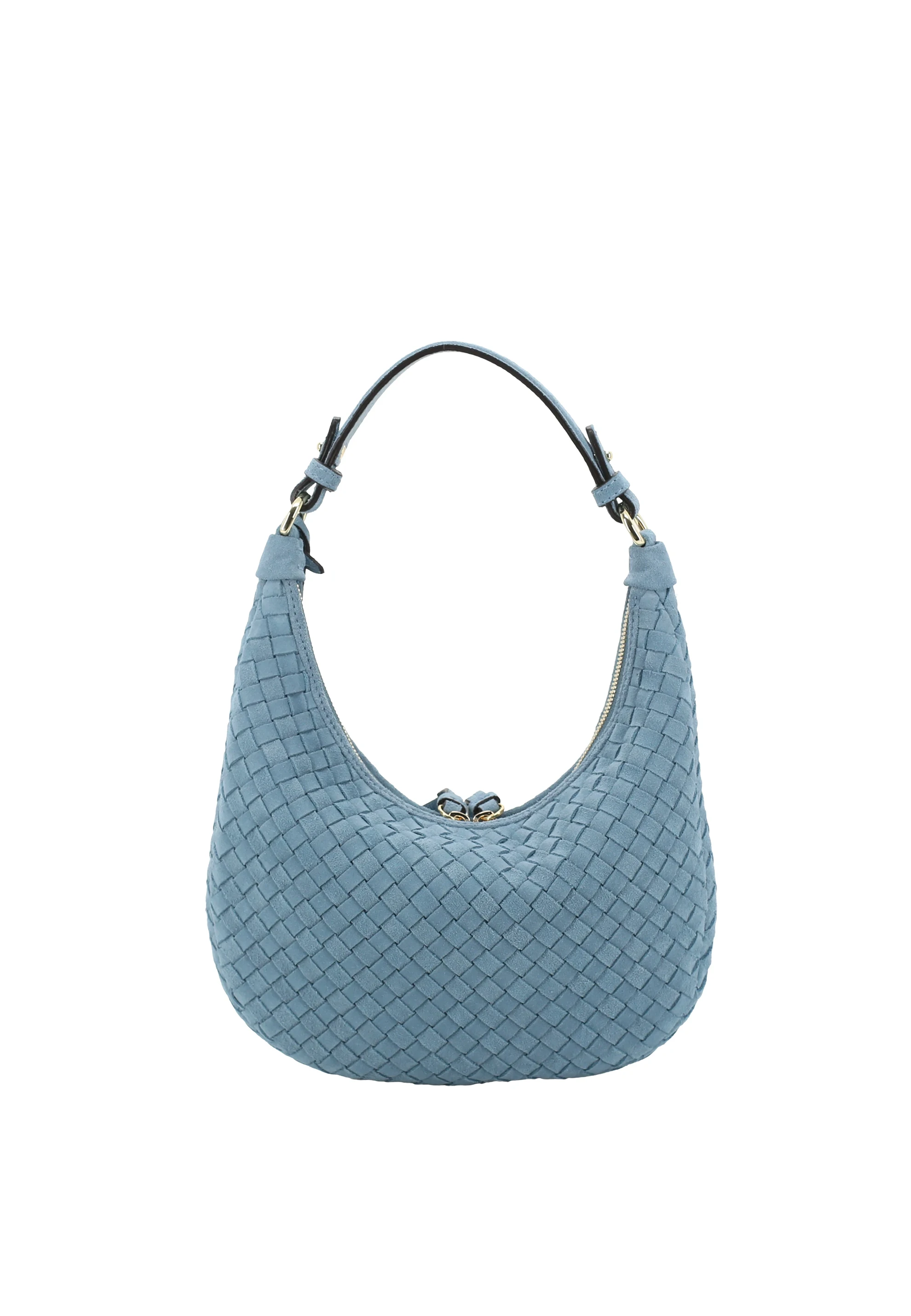 Sacca NANA mini Pelle Suede weaving