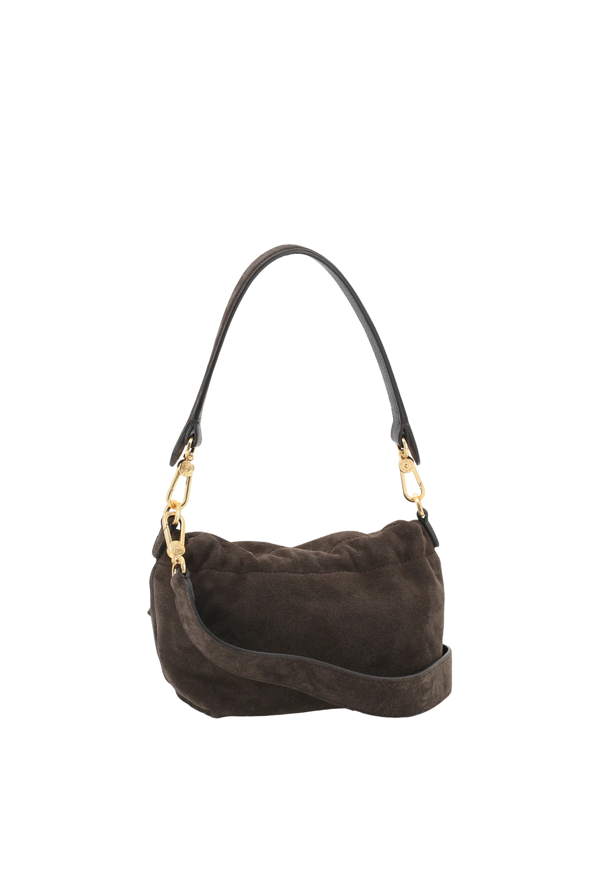 shoulder bag TEMI small Leather Suede