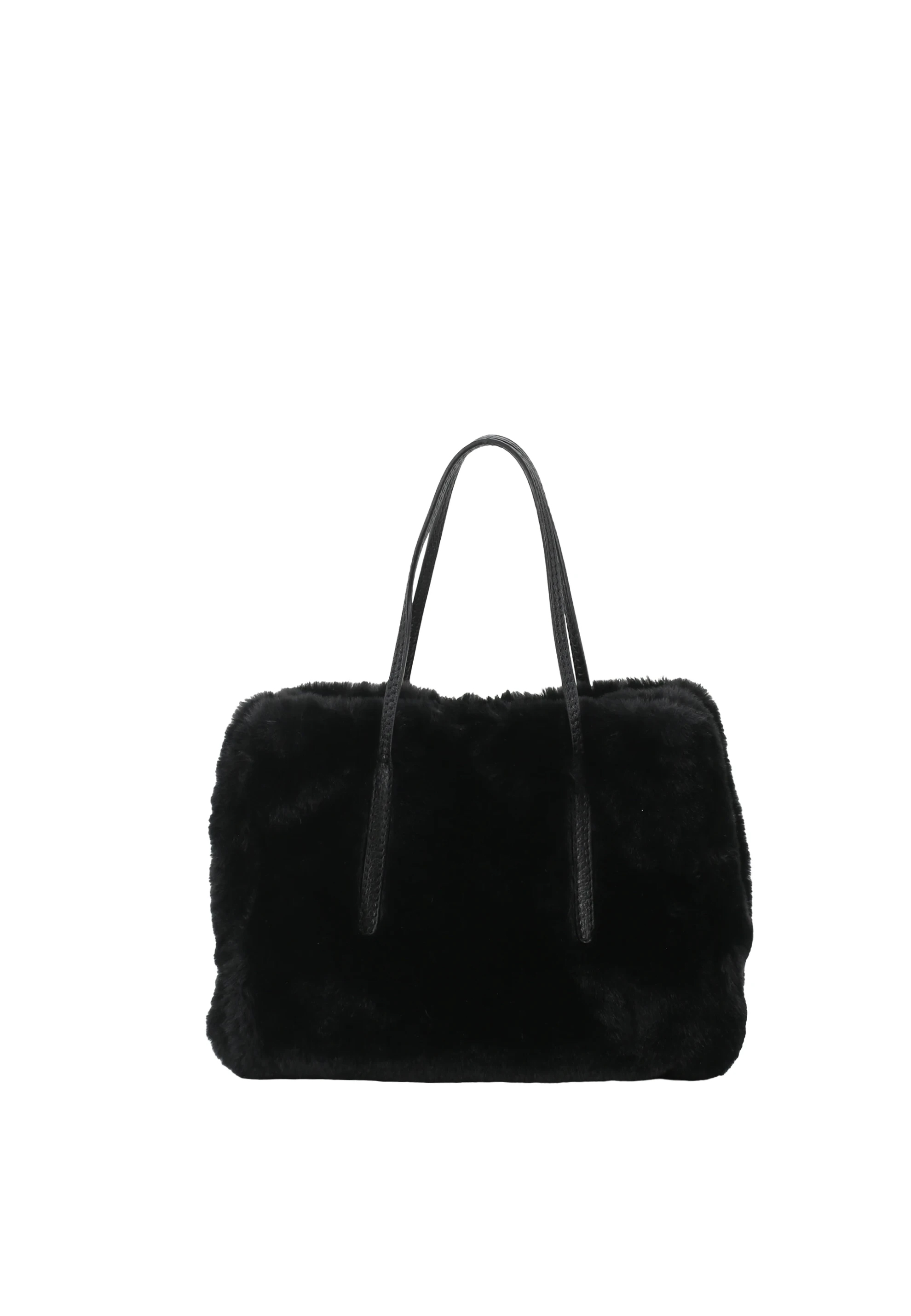 Handtasche NOELLE Leder Eco Fur