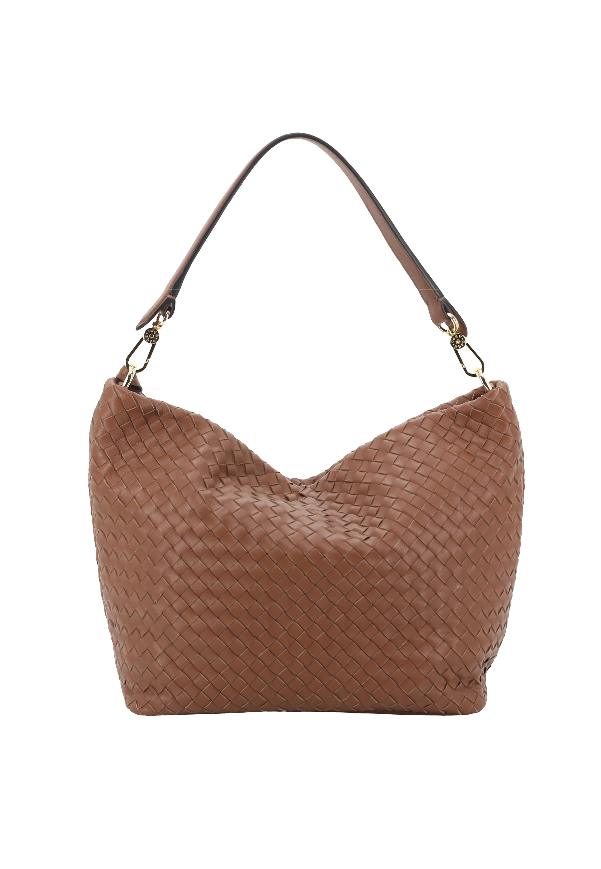 Sac EBONY Cuir Piuma Weaving