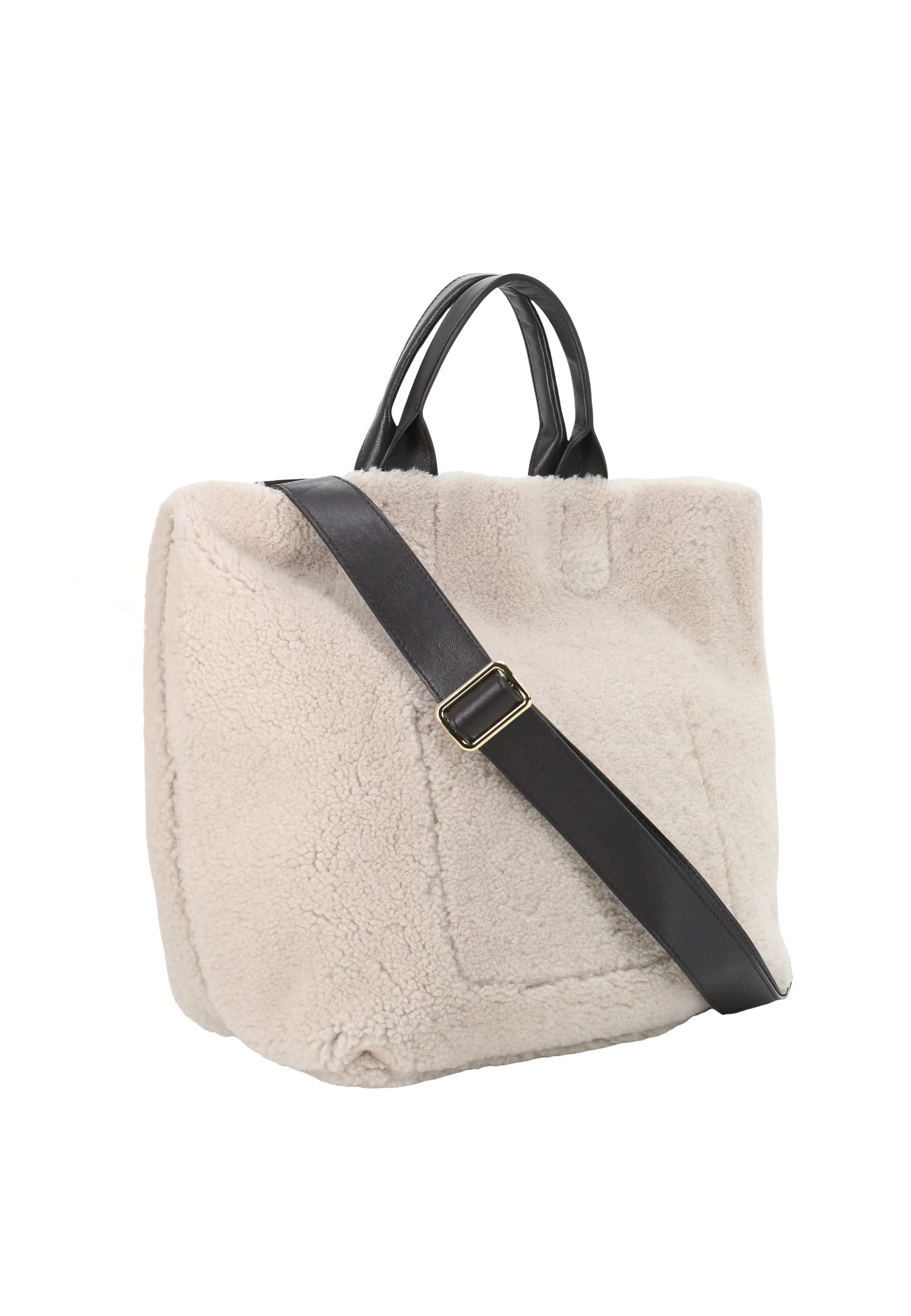 Shopper RAQUEL big Leather Shearling reversible