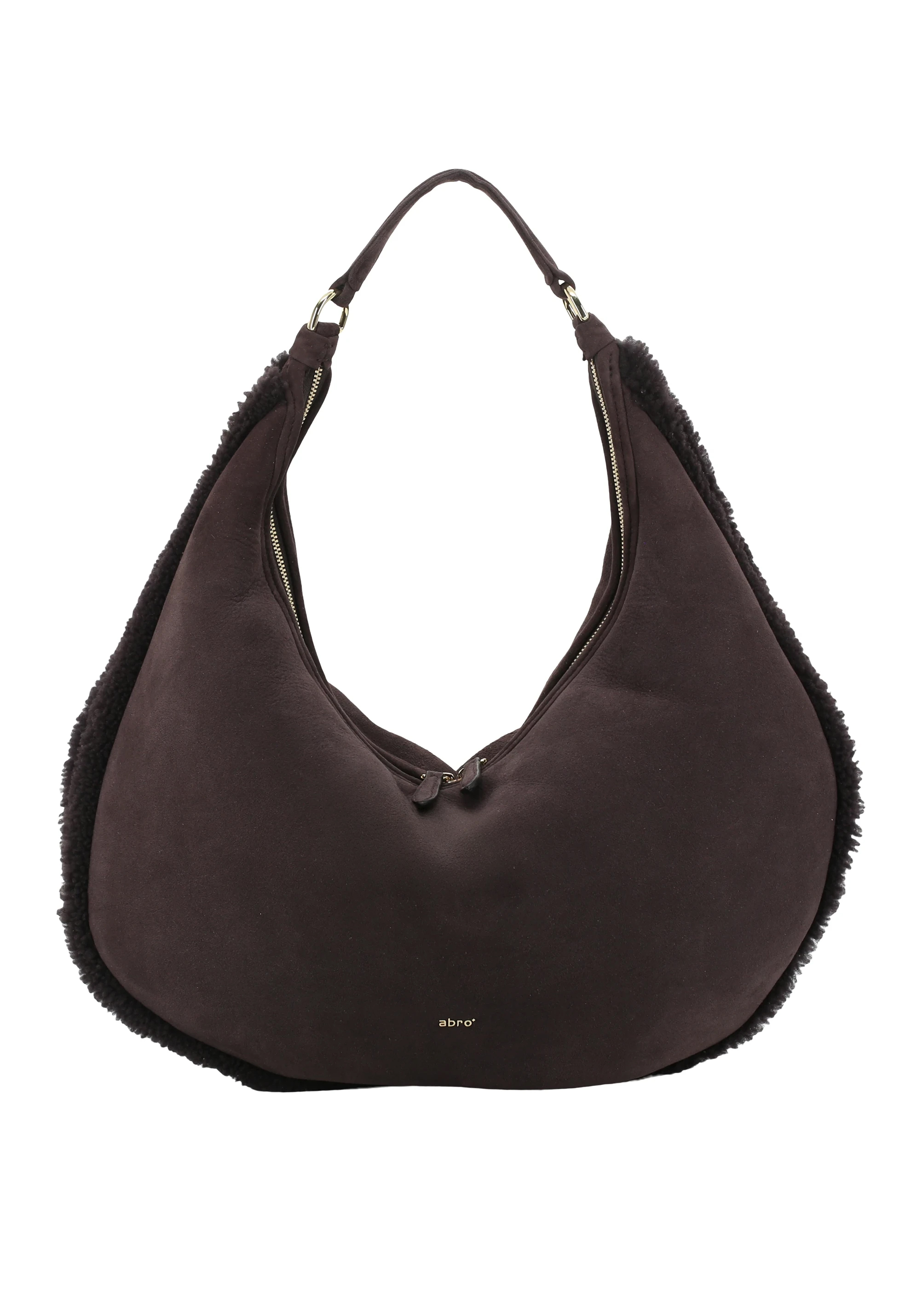 Sac NANA Big Cuir Shearling Reversible