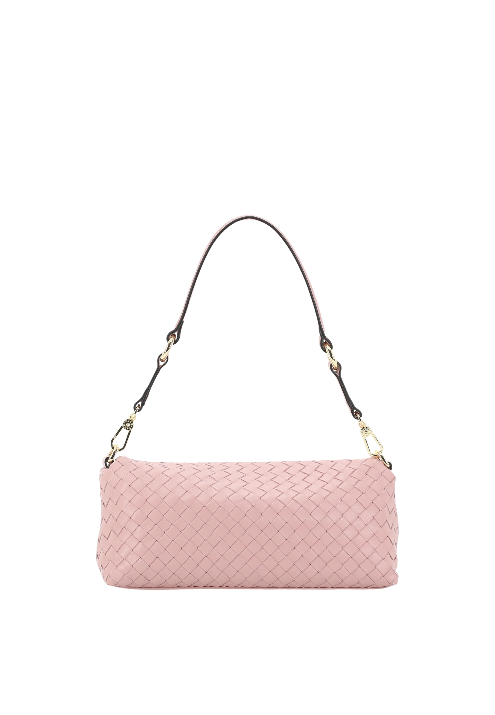 Shoulderbag MILA Leather Piuma weaving