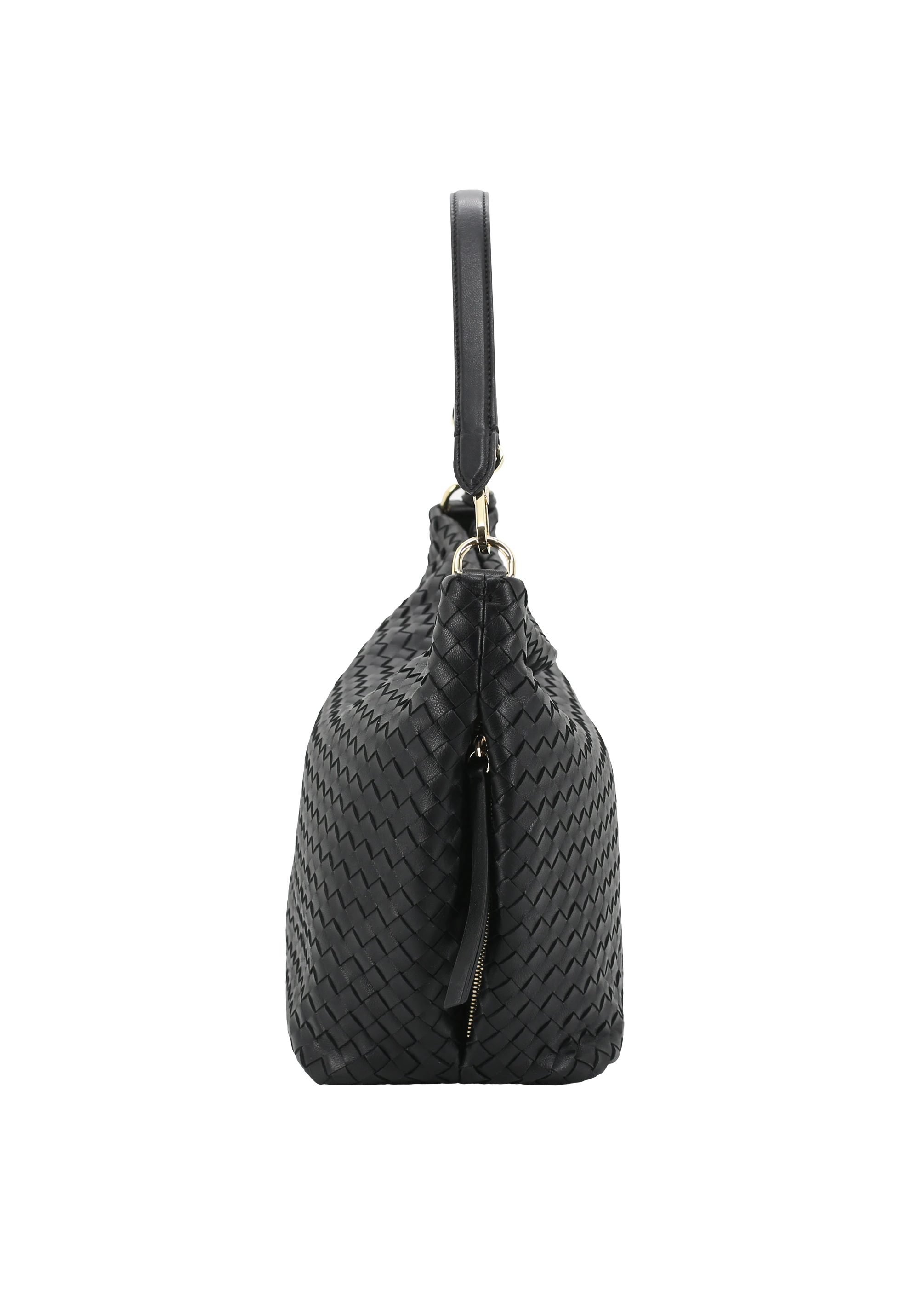 Sac EBONY Cuir Piuma Weaving