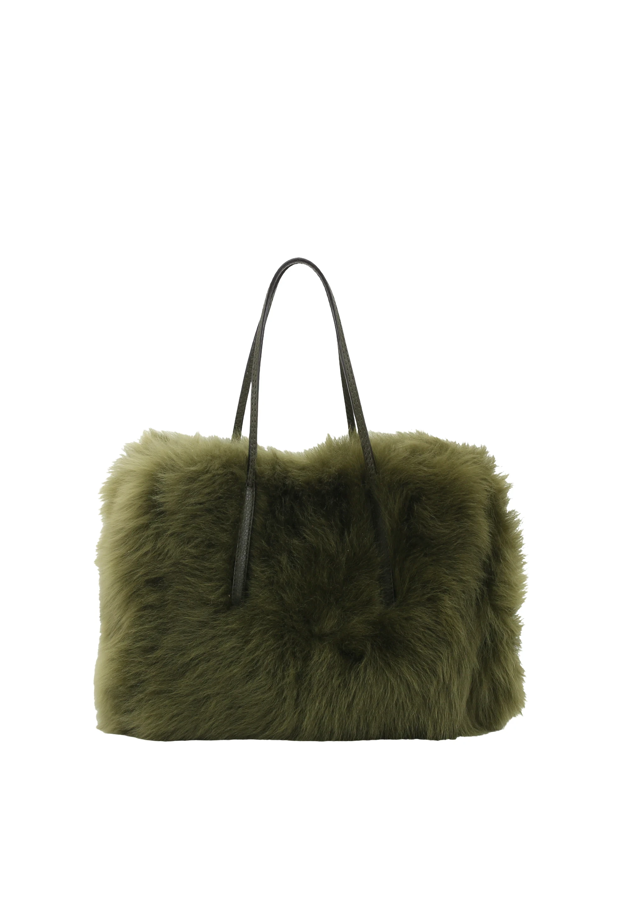 Handtasche NOELLE Leder Shearling LH
