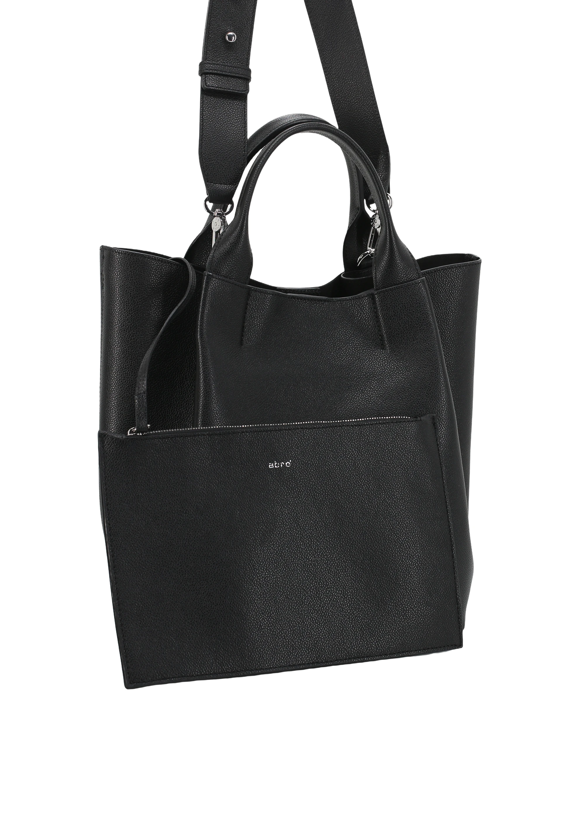 Sac shopping ESSENTAIL medium Cuir Agave