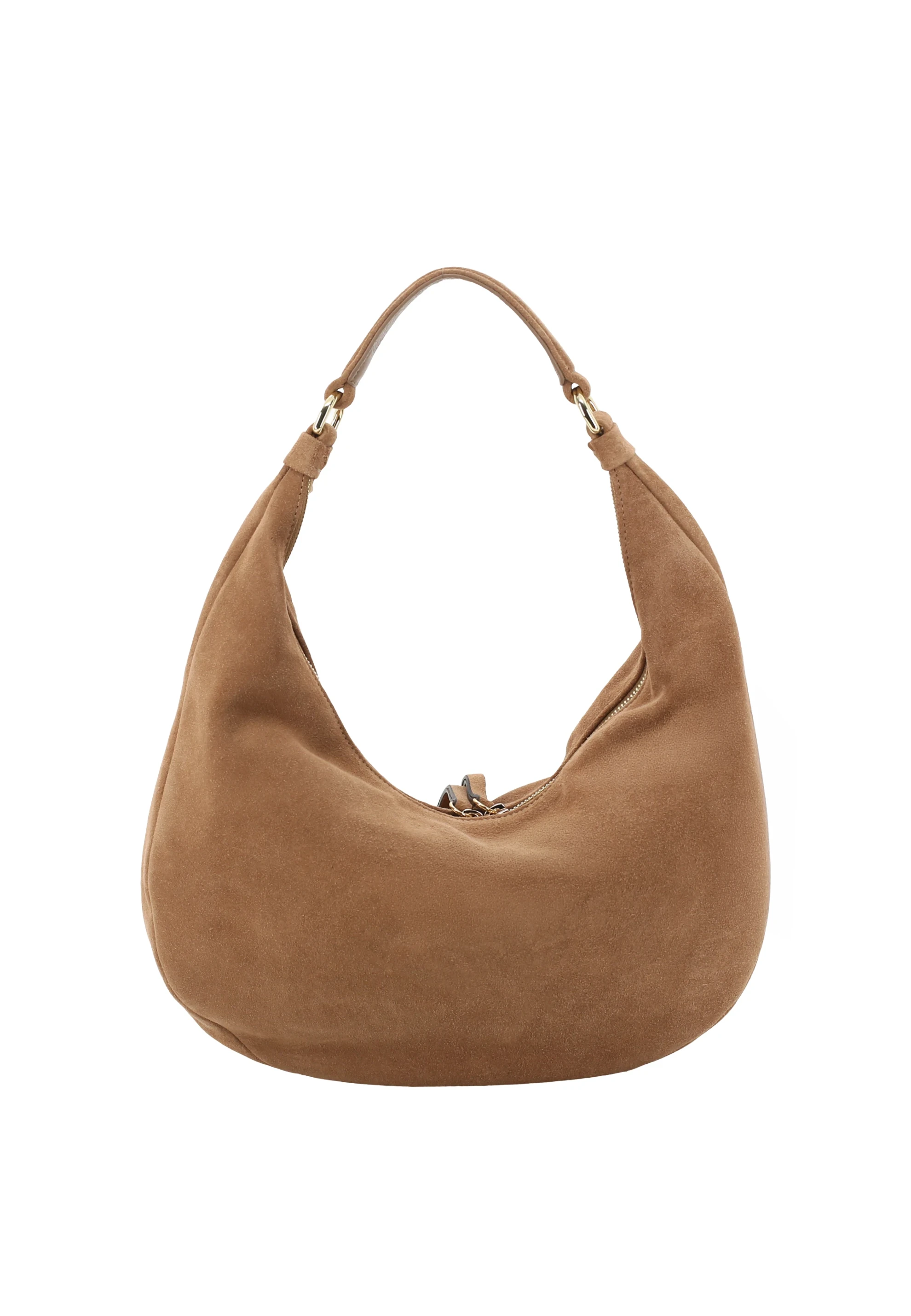 Hobo bag NANA small Leather Suede