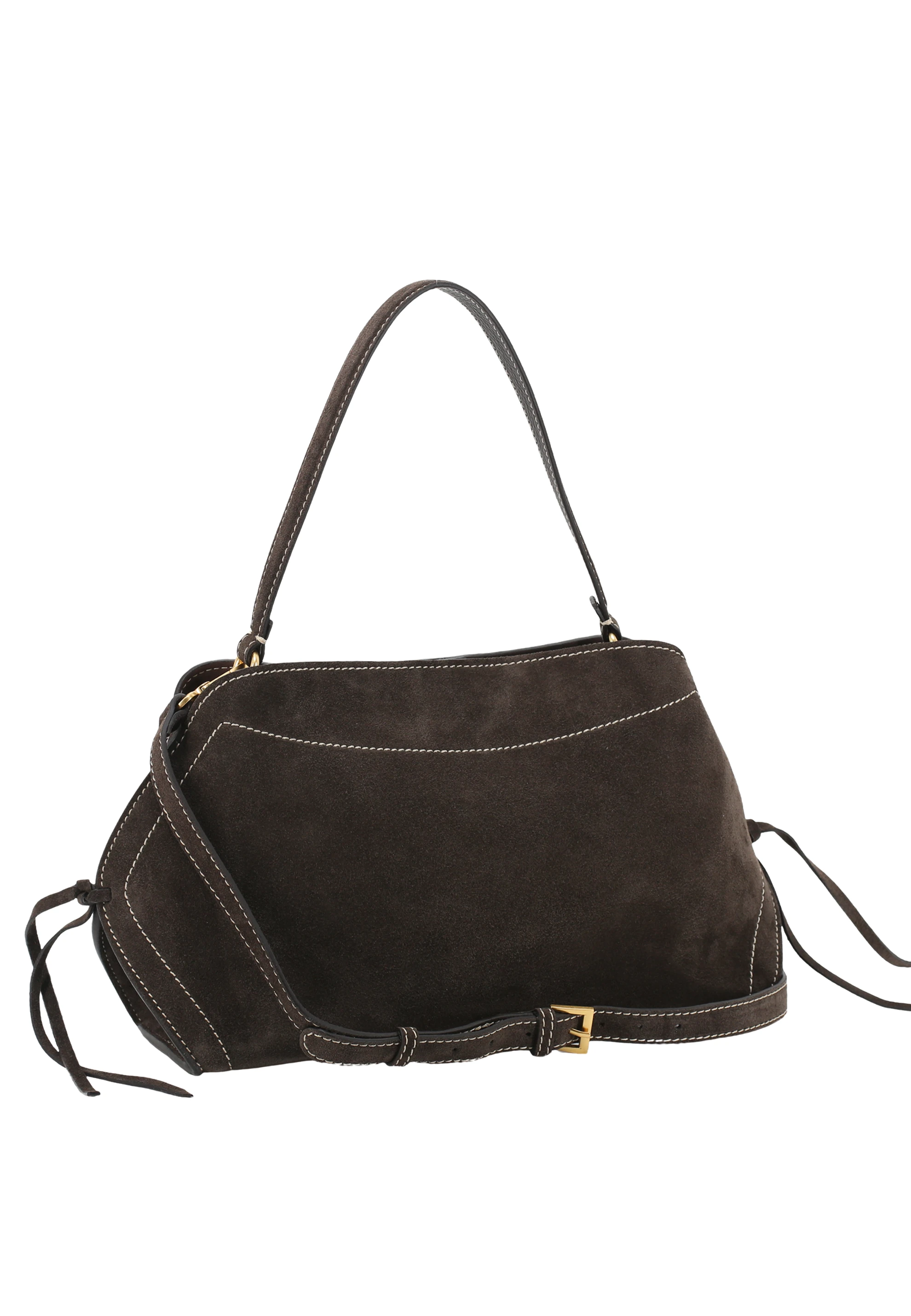 bolso de mano NECESSITY SMALL Piel SUEDE