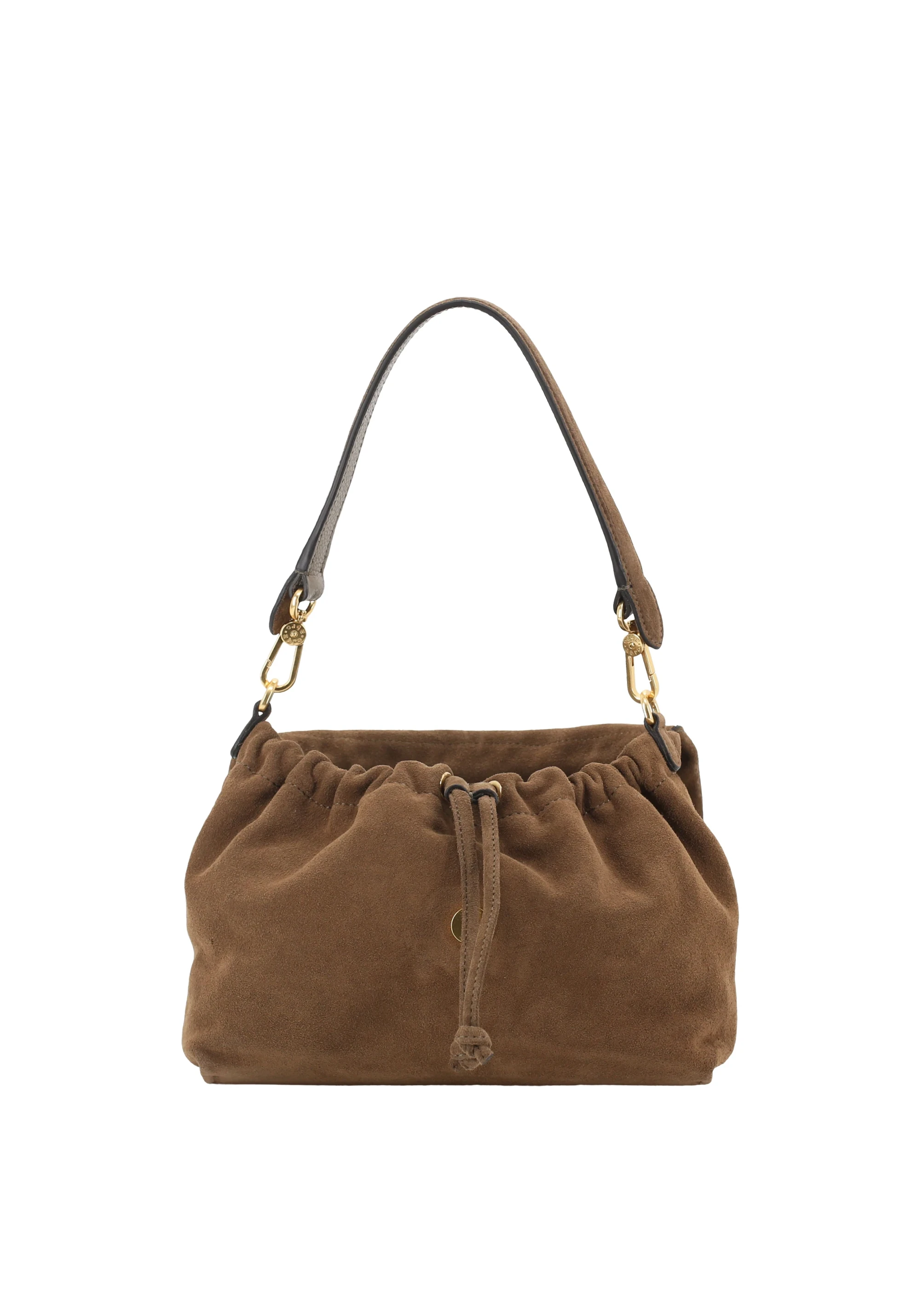 shoulder bag TEMI medium Leather Suede