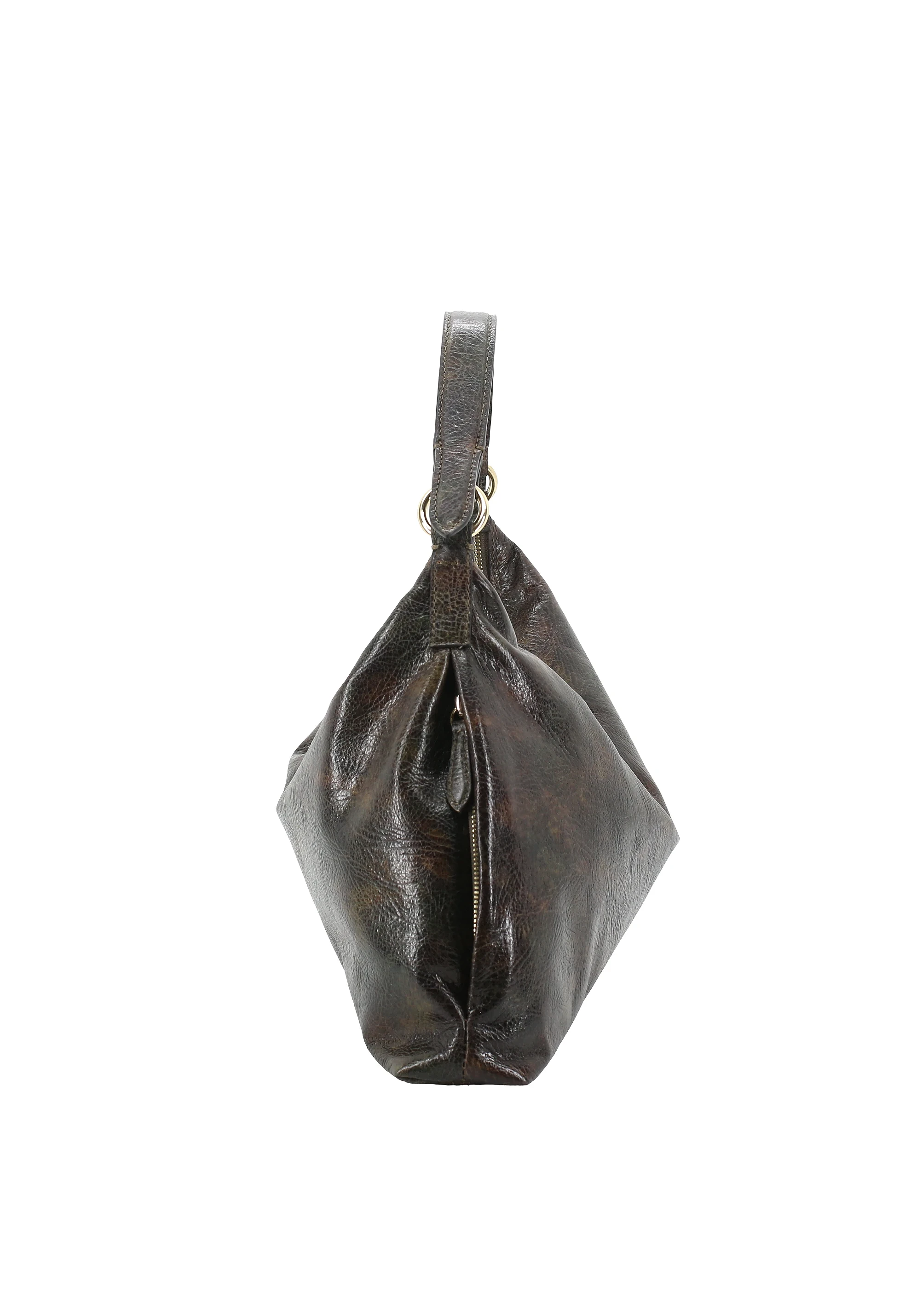 Hobo bag ALL IN ONE small Leather Poker