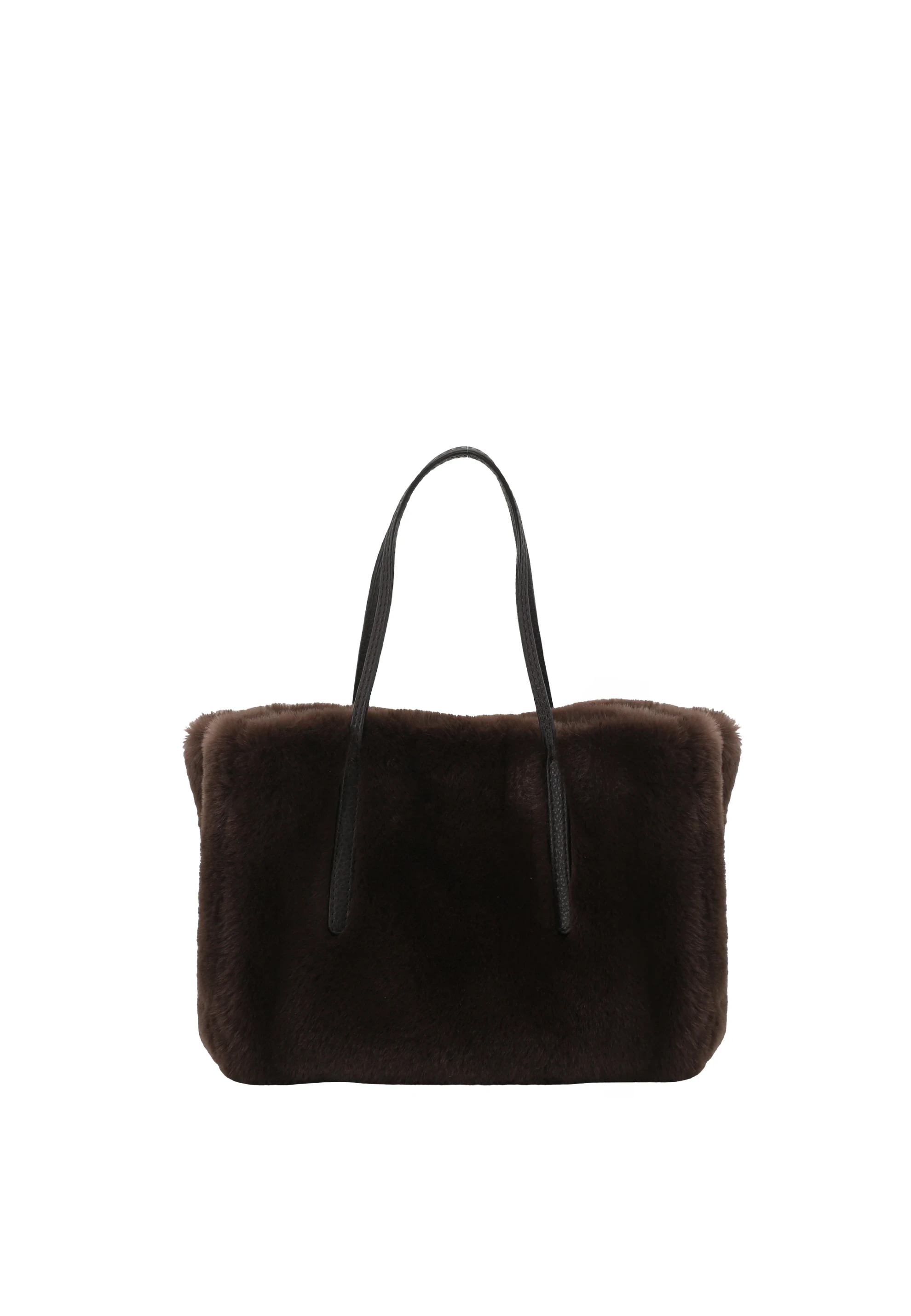 Handtasche NOELLE Leder Eco Fur