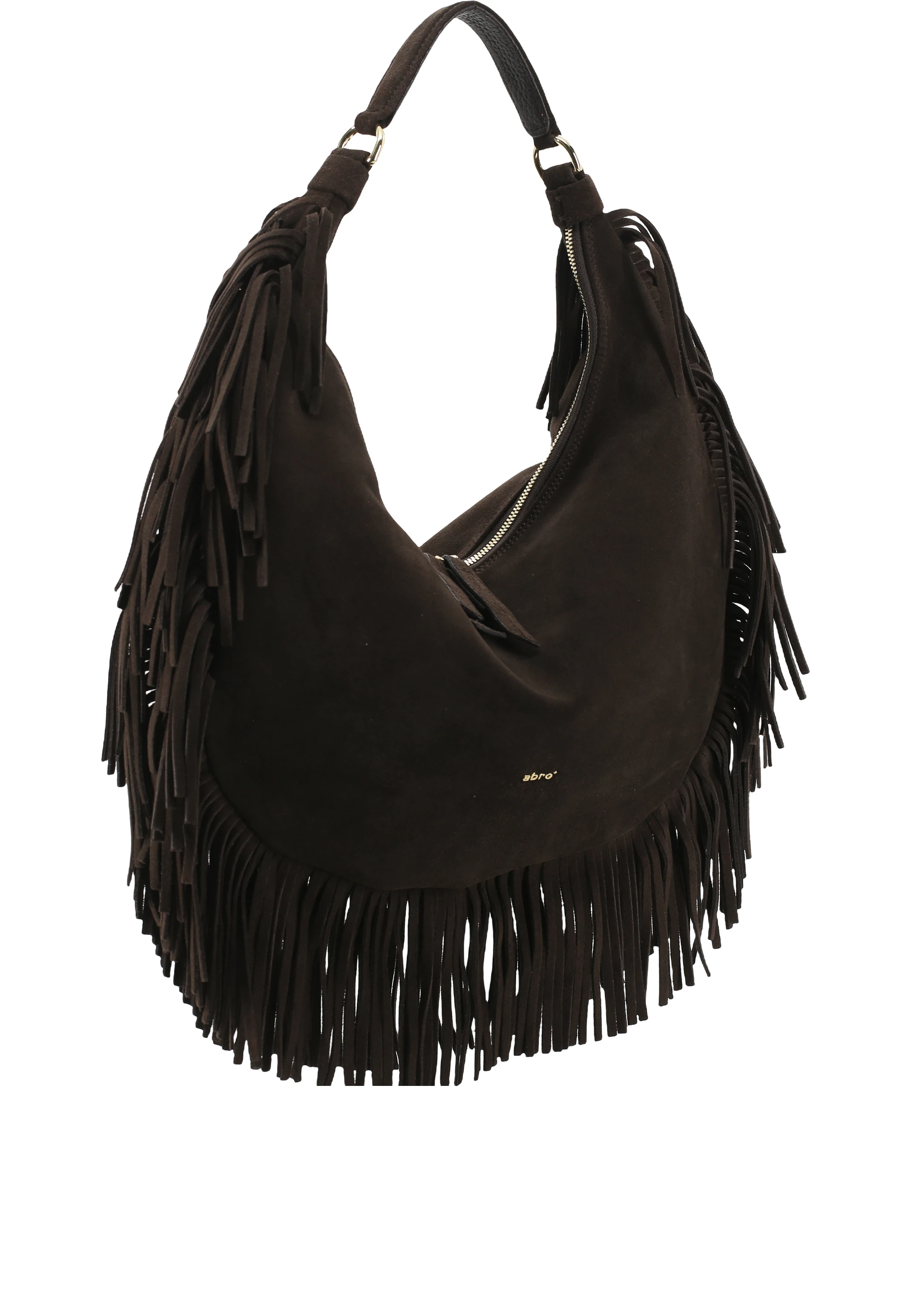 Beutel NANA  Leder Suede fringes