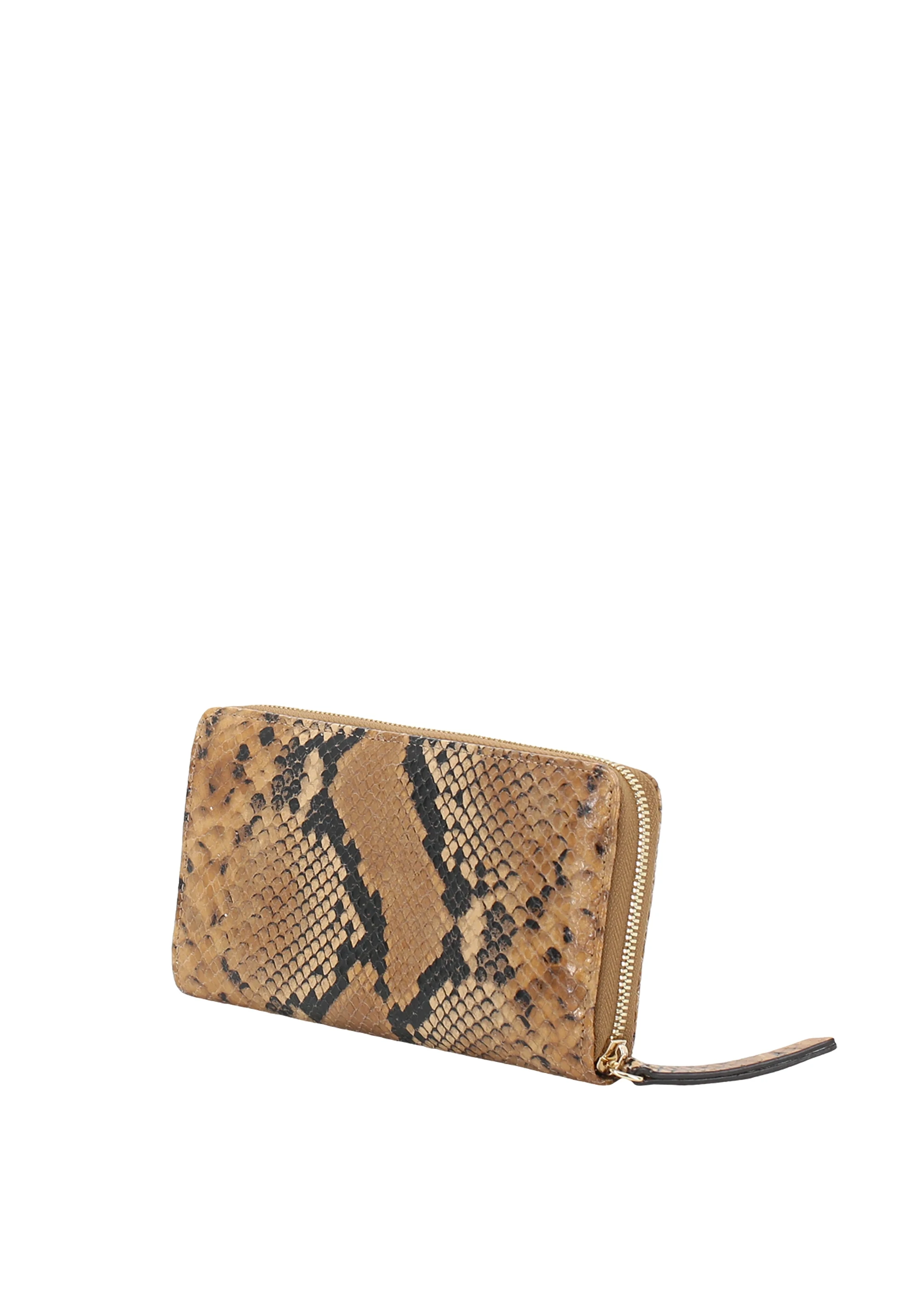 Geldbörse Leder Phyton geprägt